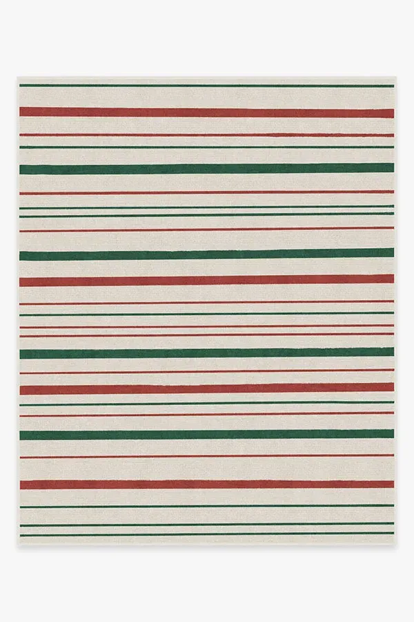 Extra Large Area Rug Machine Washable - Red