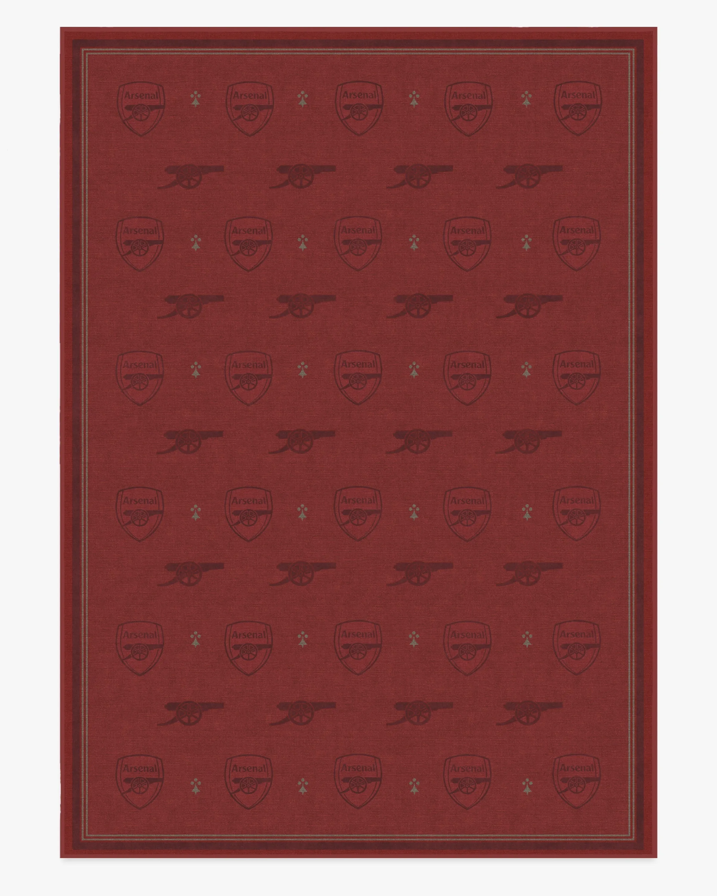 Extra Large Area Rug Machine Washable - Red