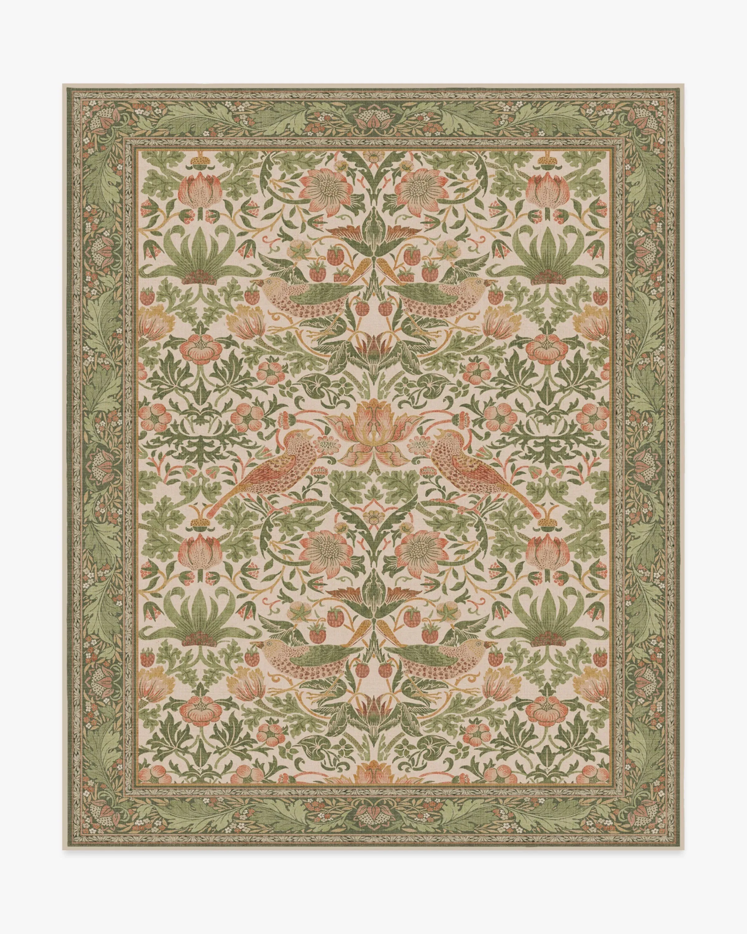 Extra Large Area Rug Machine Washable - Sage