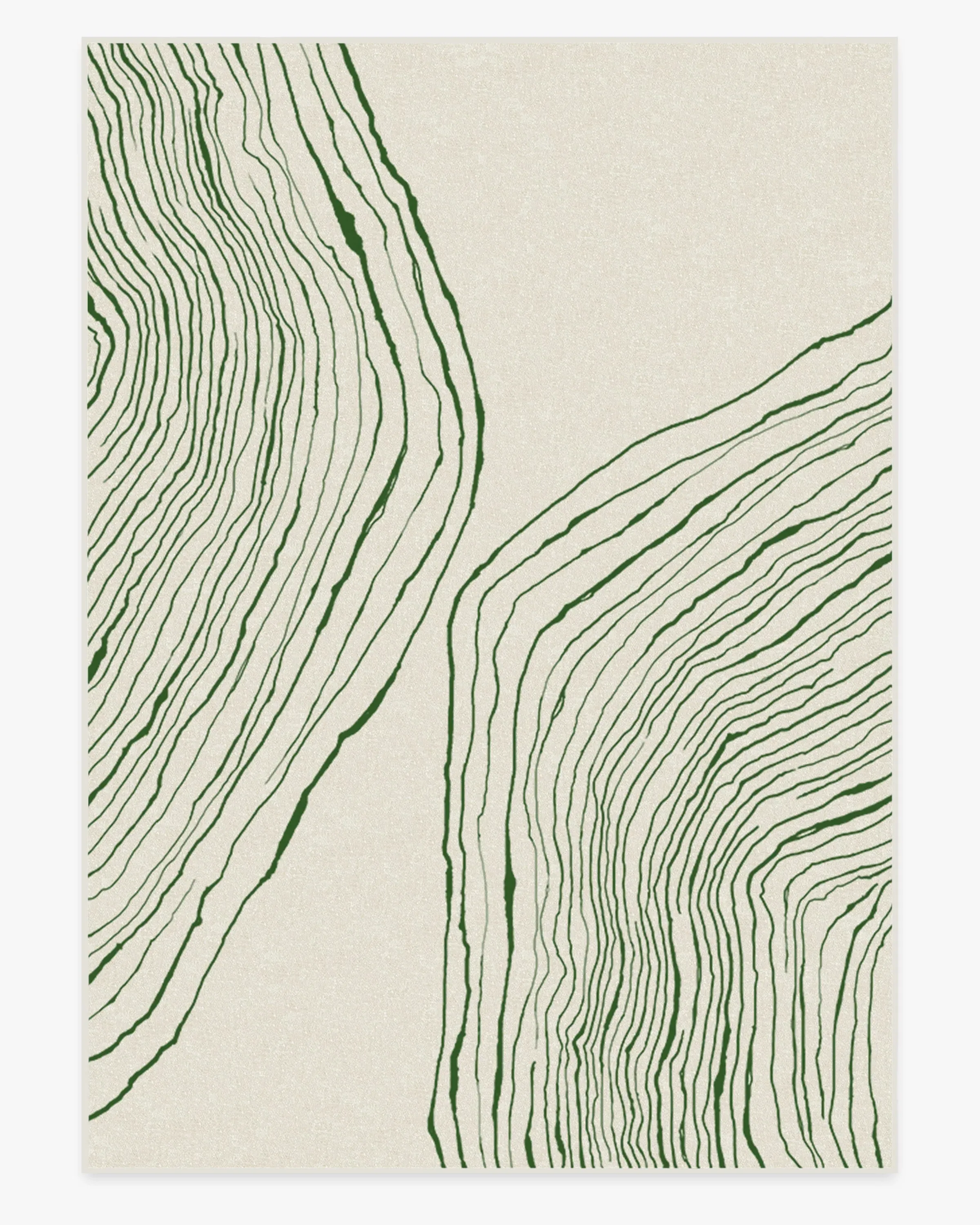 Extra Large Area Rug Machine Washable - Sage, Chenille