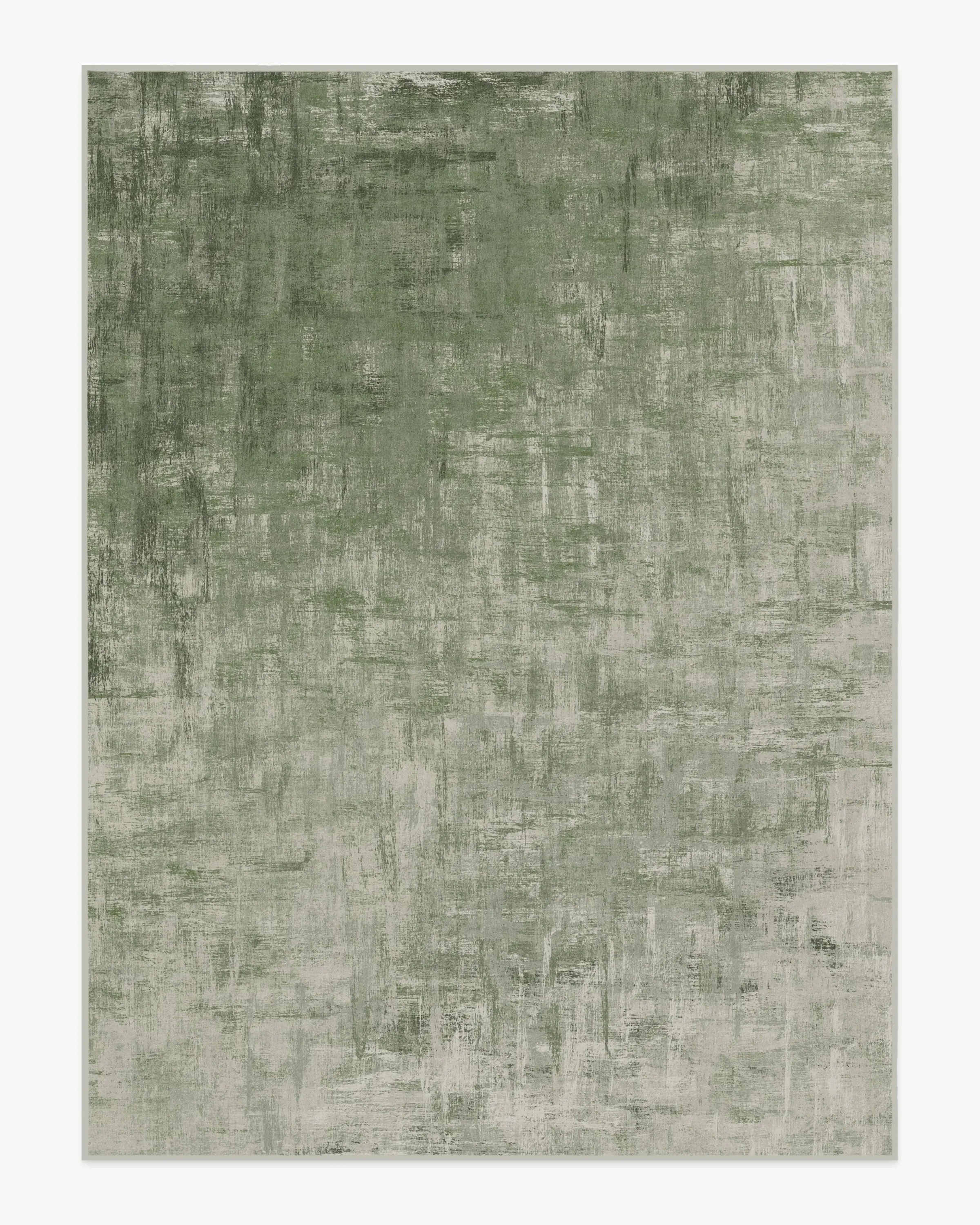 Extra Large Area Rug Machine Washable - Sage Green