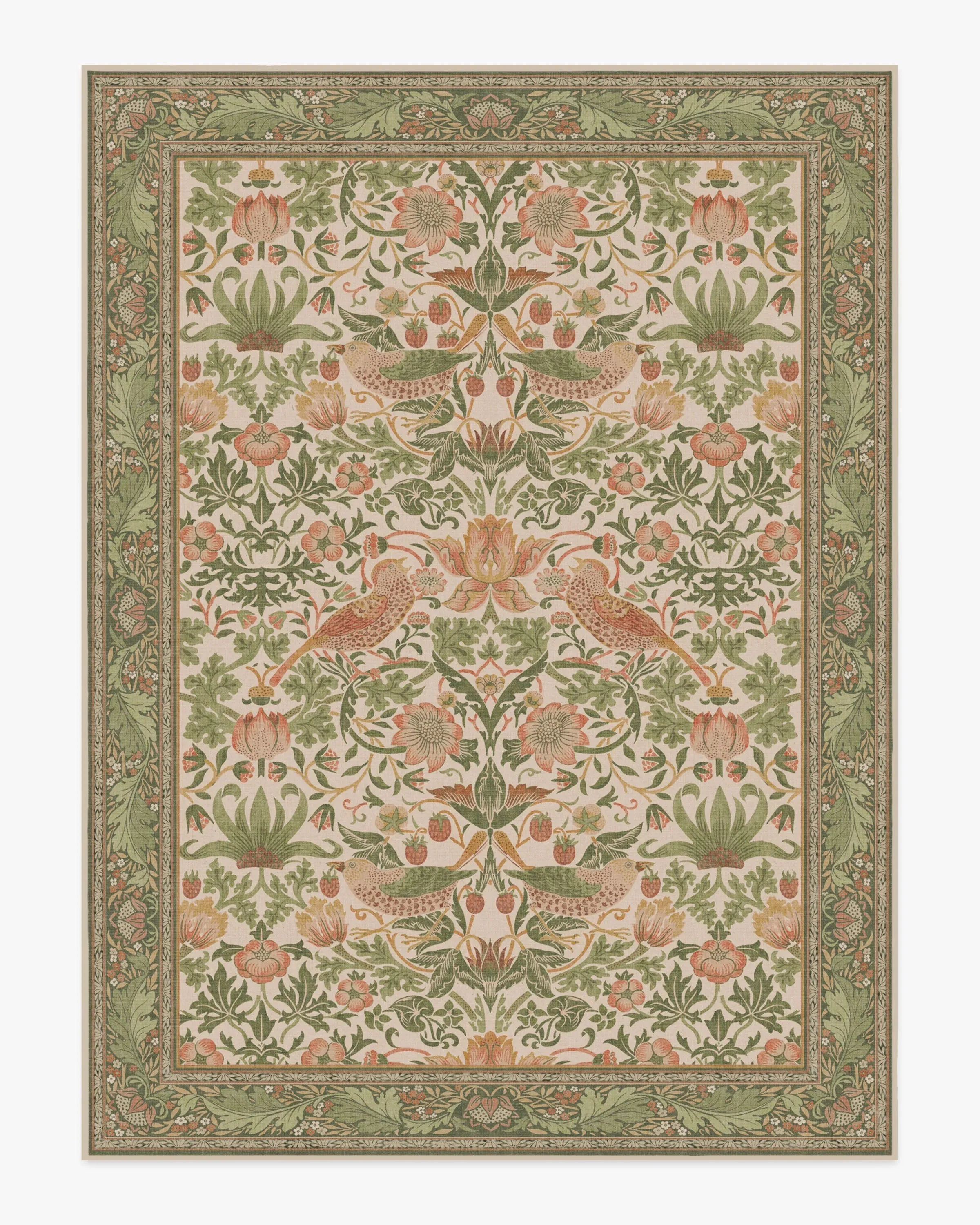 Extra Large Area Rug Machine Washable - Sage & Rose