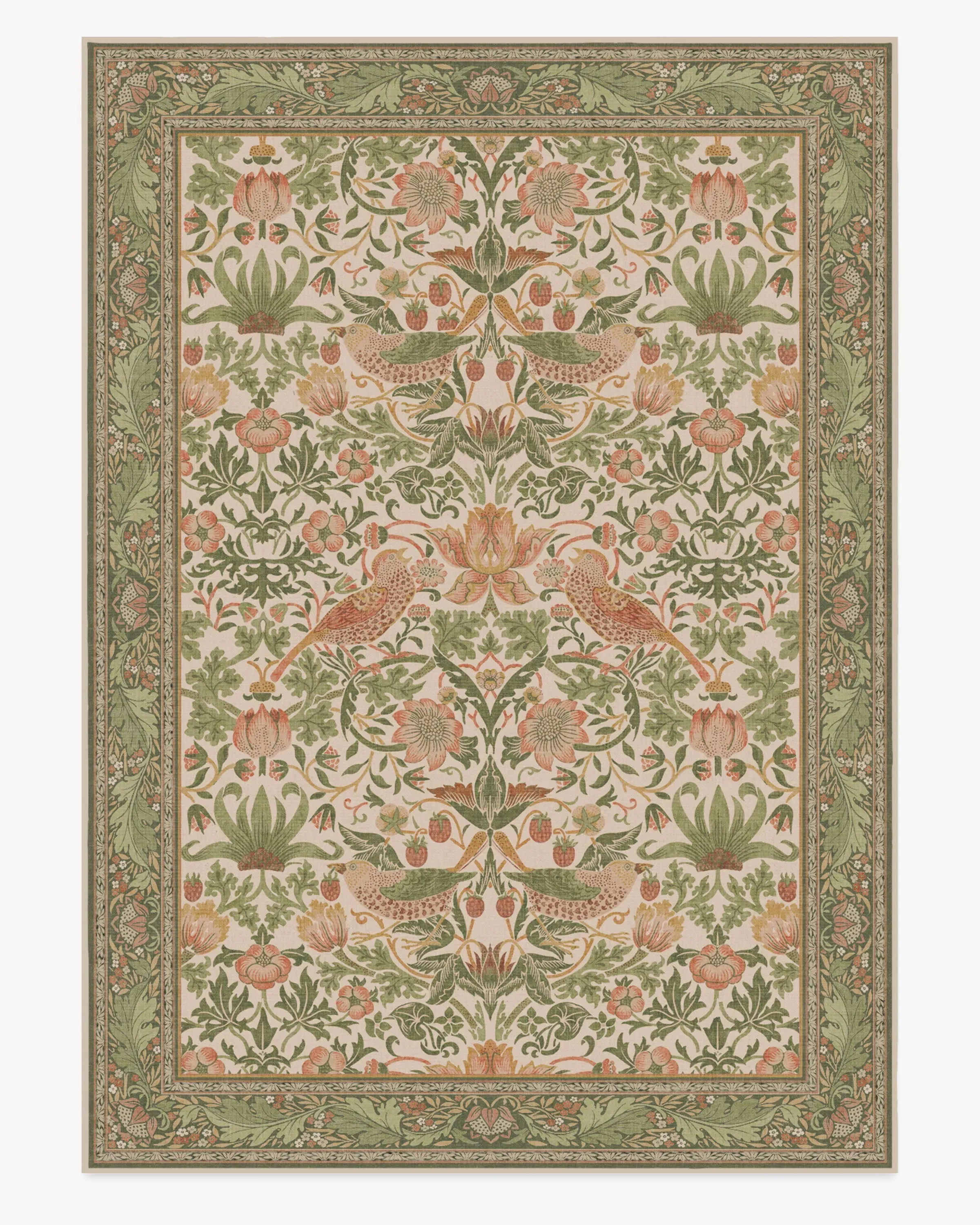 Extra Large Area Rug Machine Washable - Sage & Rose