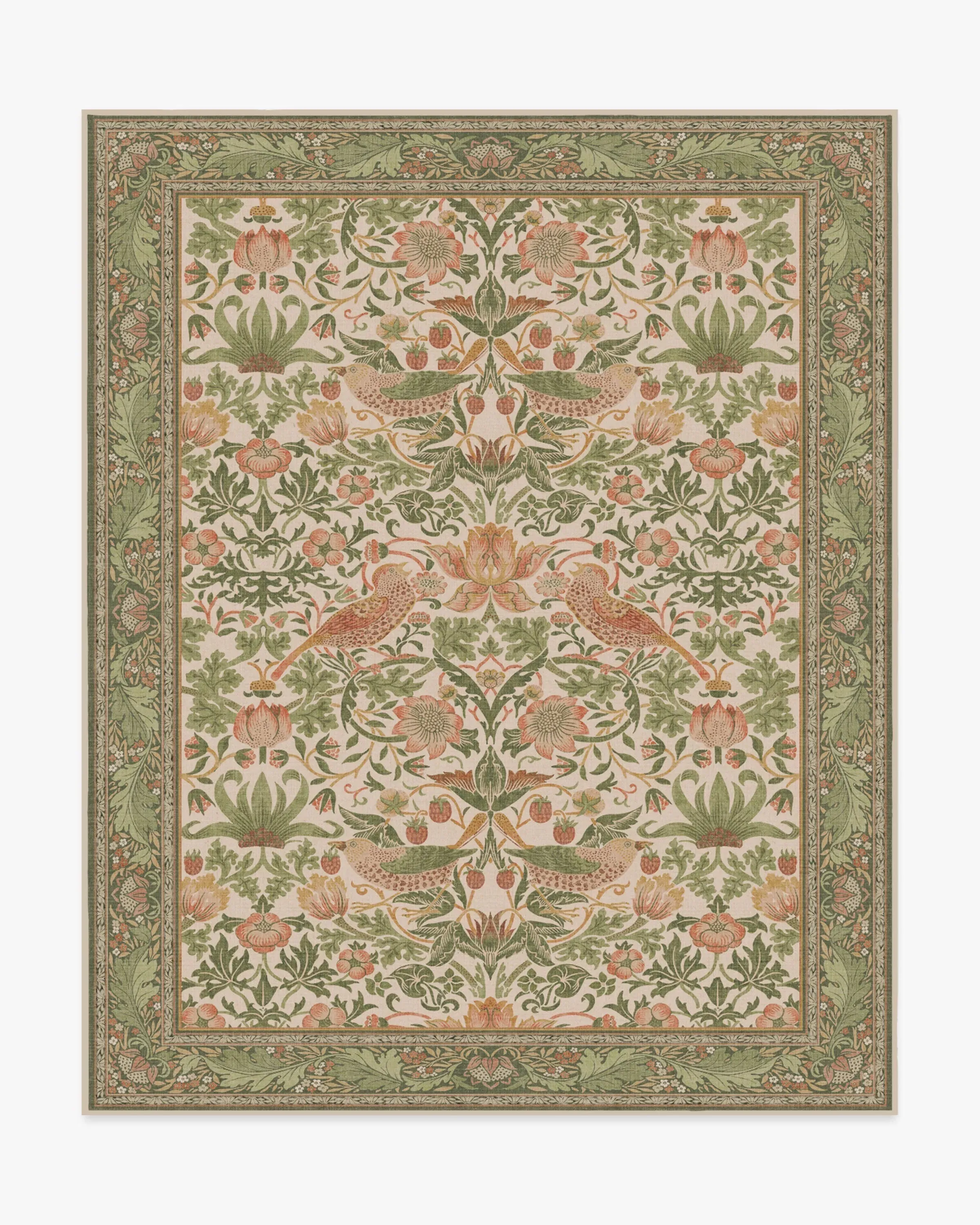 Extra Large Area Rug Machine Washable - Sage