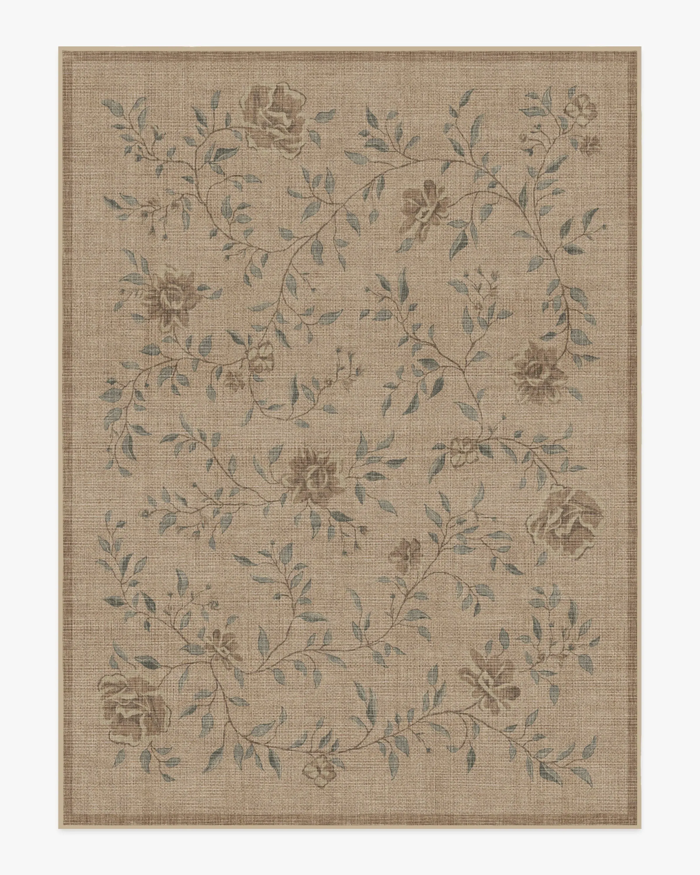 Extra Large Area Rug Machine Washable - Sage