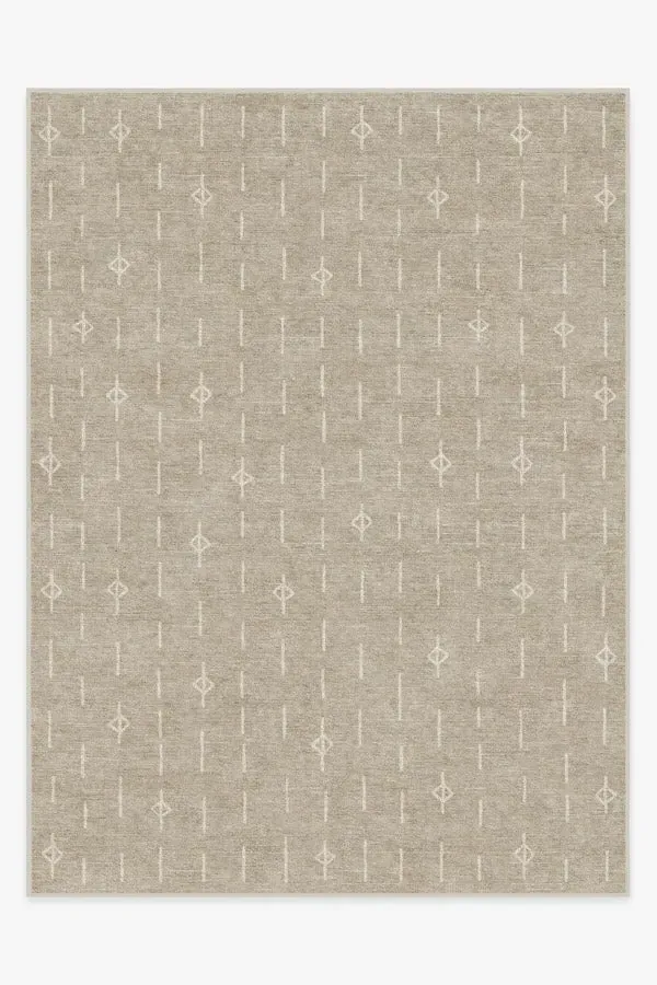 Extra Large Area Rug Machine Washable - Stone