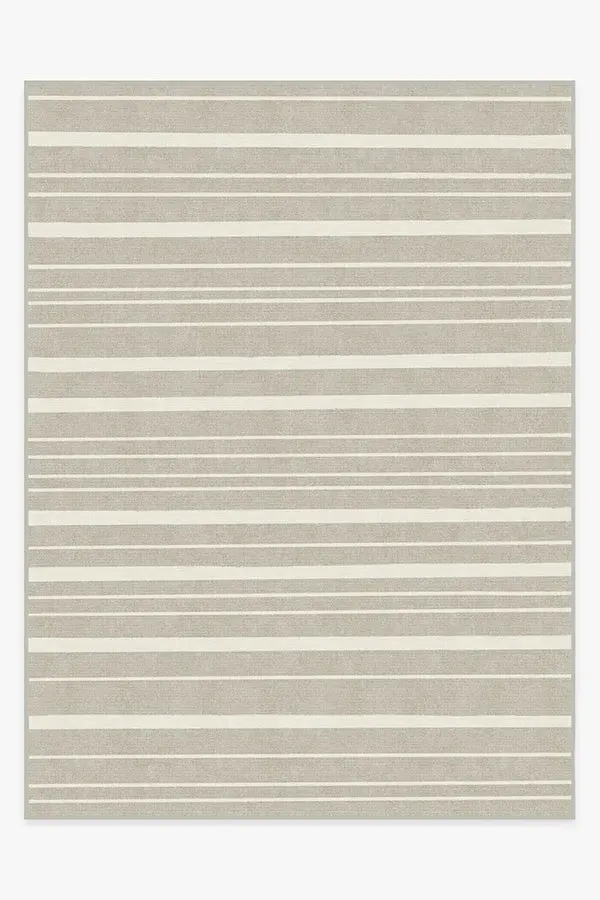Extra Large Area Rug Machine Washable - Stone, Flatwoven