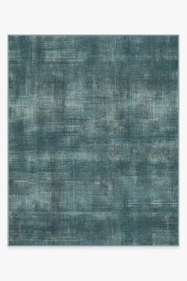 Extra Large Area Rug Machine Washable - Teal