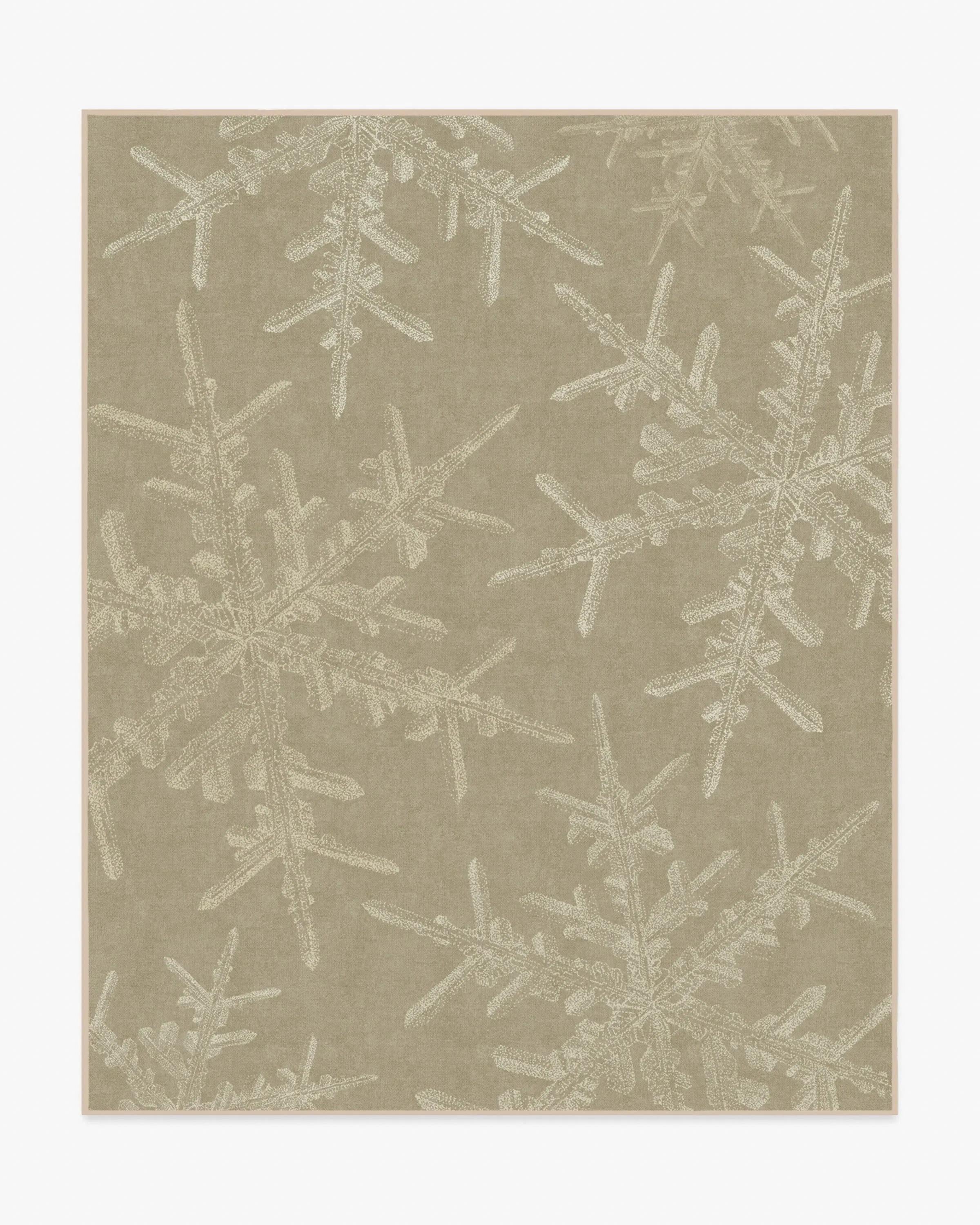 Extra Large Area Rug Washable - Natural Flatwoven
