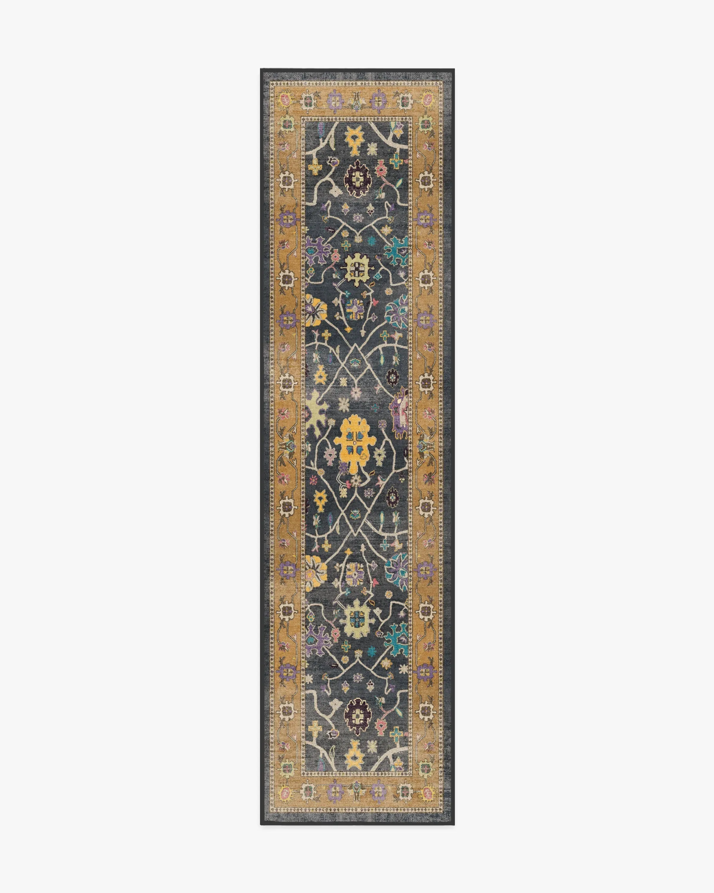 Extra Large Machine Washable Area Rug - Multicolour
