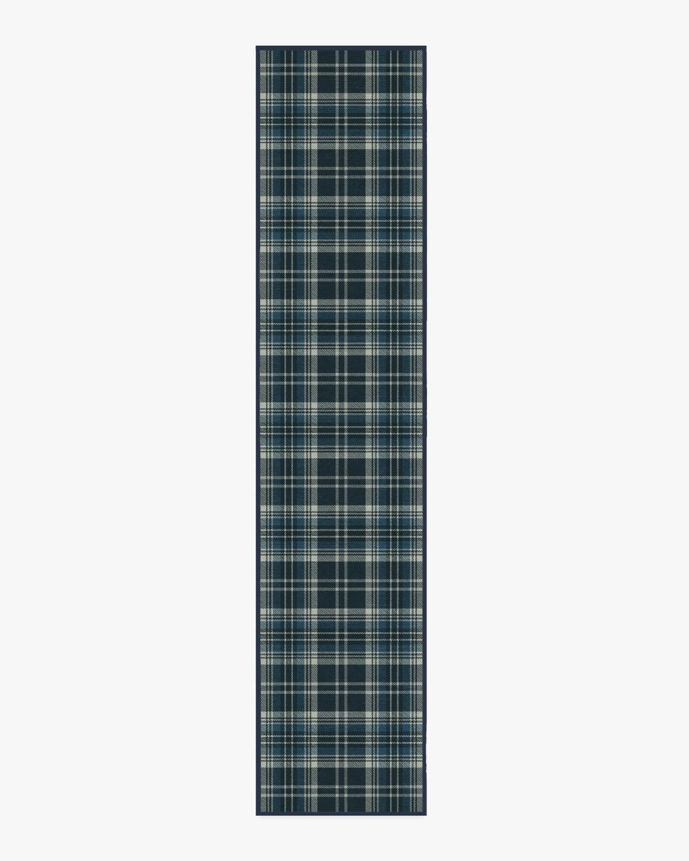 Extra Long Runner Rug Machine Washable - Navy