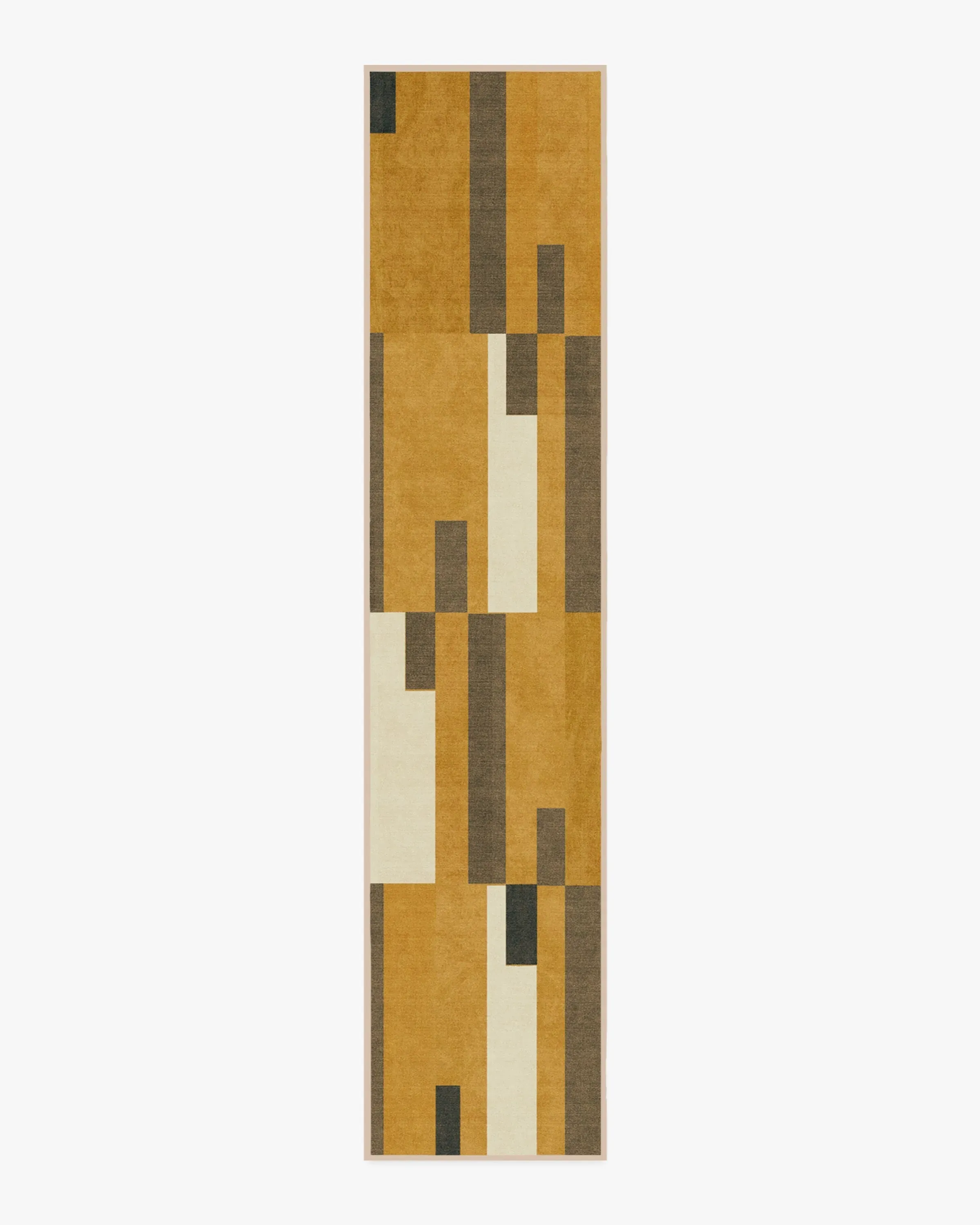 Extra Long Runner Rug Machine Washable - Ochre