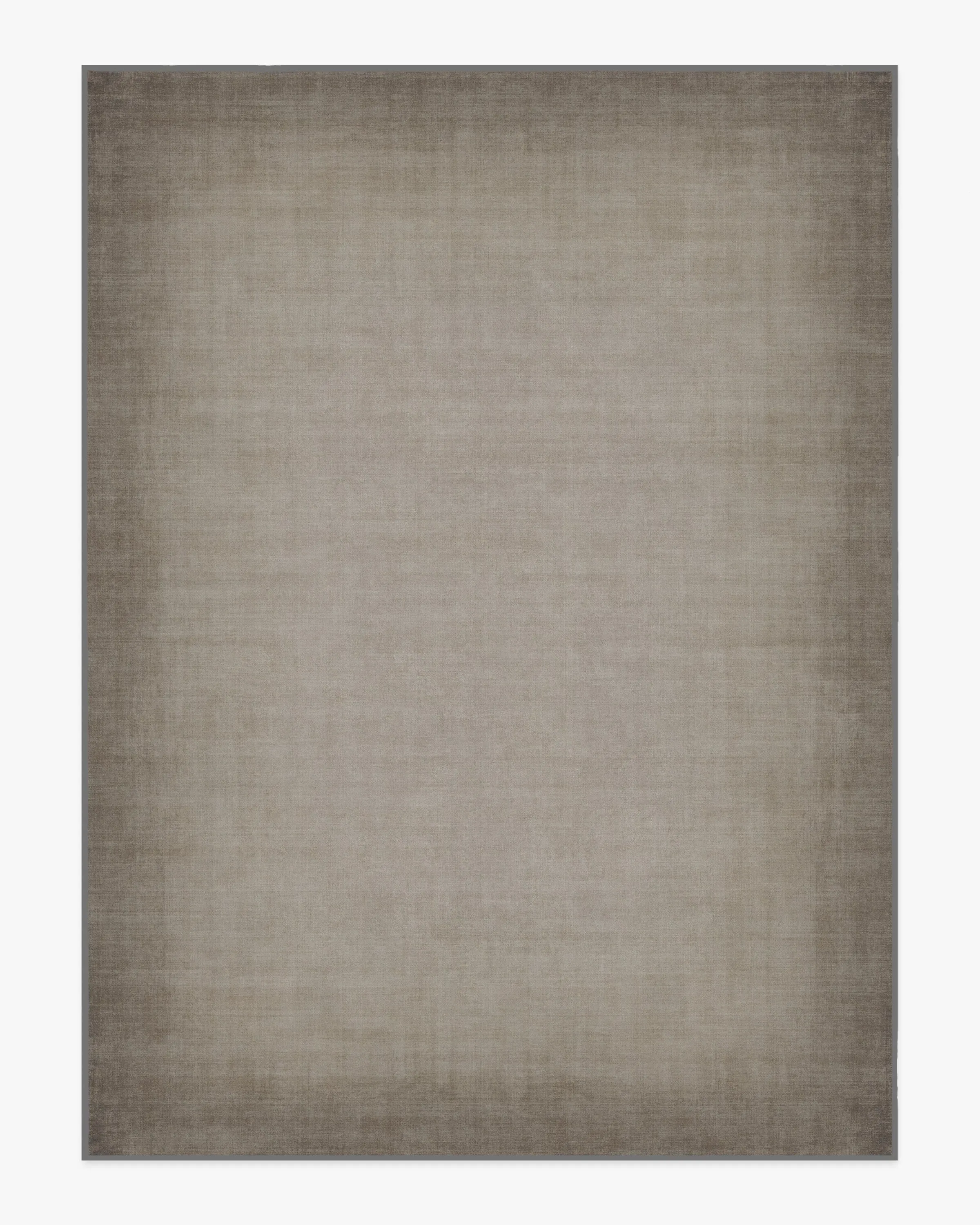 Large Area Rug Machine Washable - Ash Grey