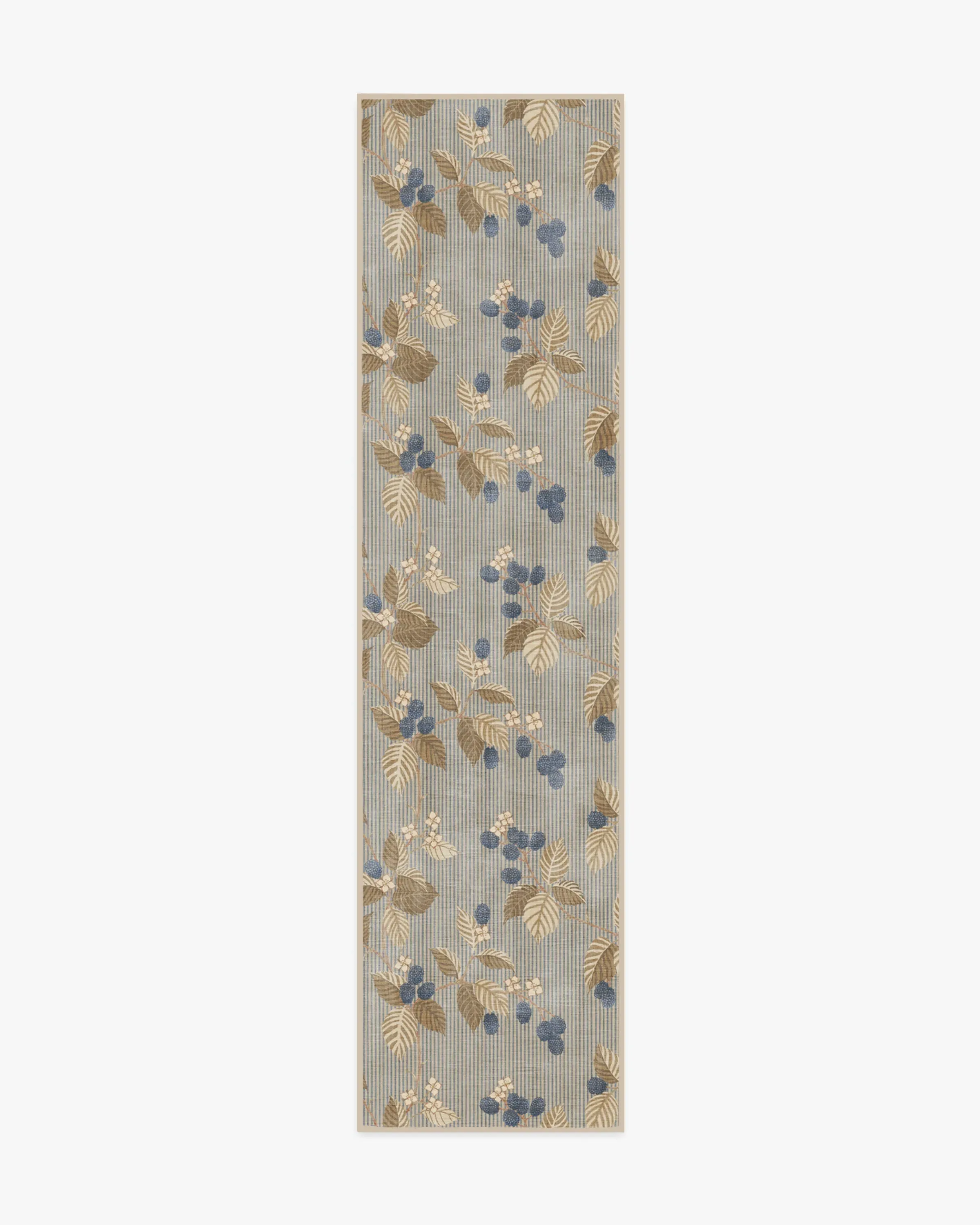 Large Area Rug Machine Washable - Azure, Fawn