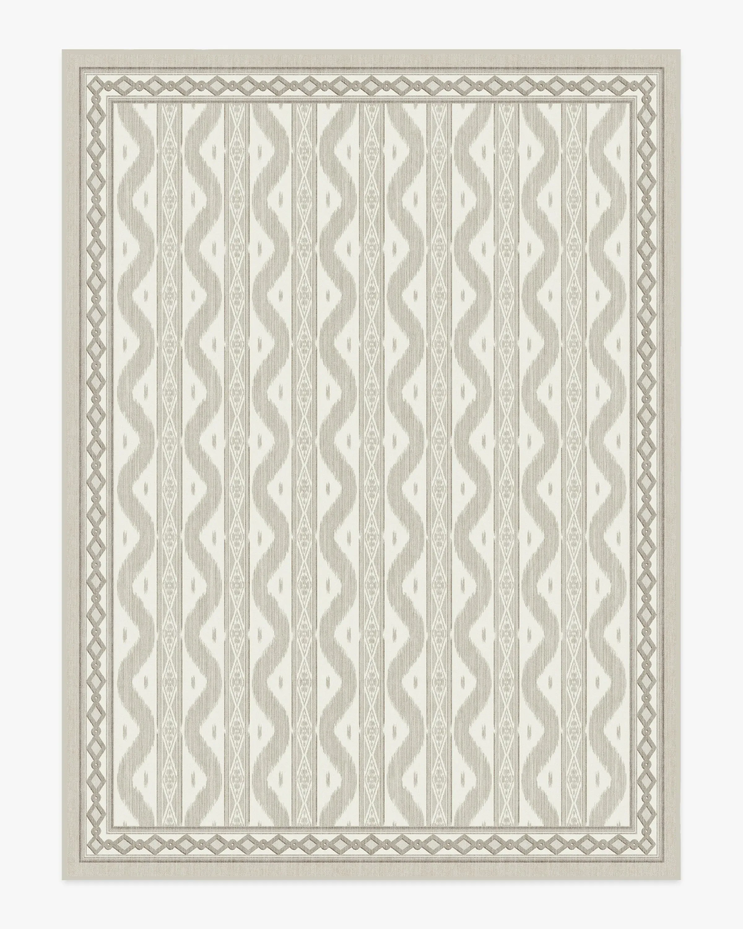 Large Area Rug Machine Washable - Beige