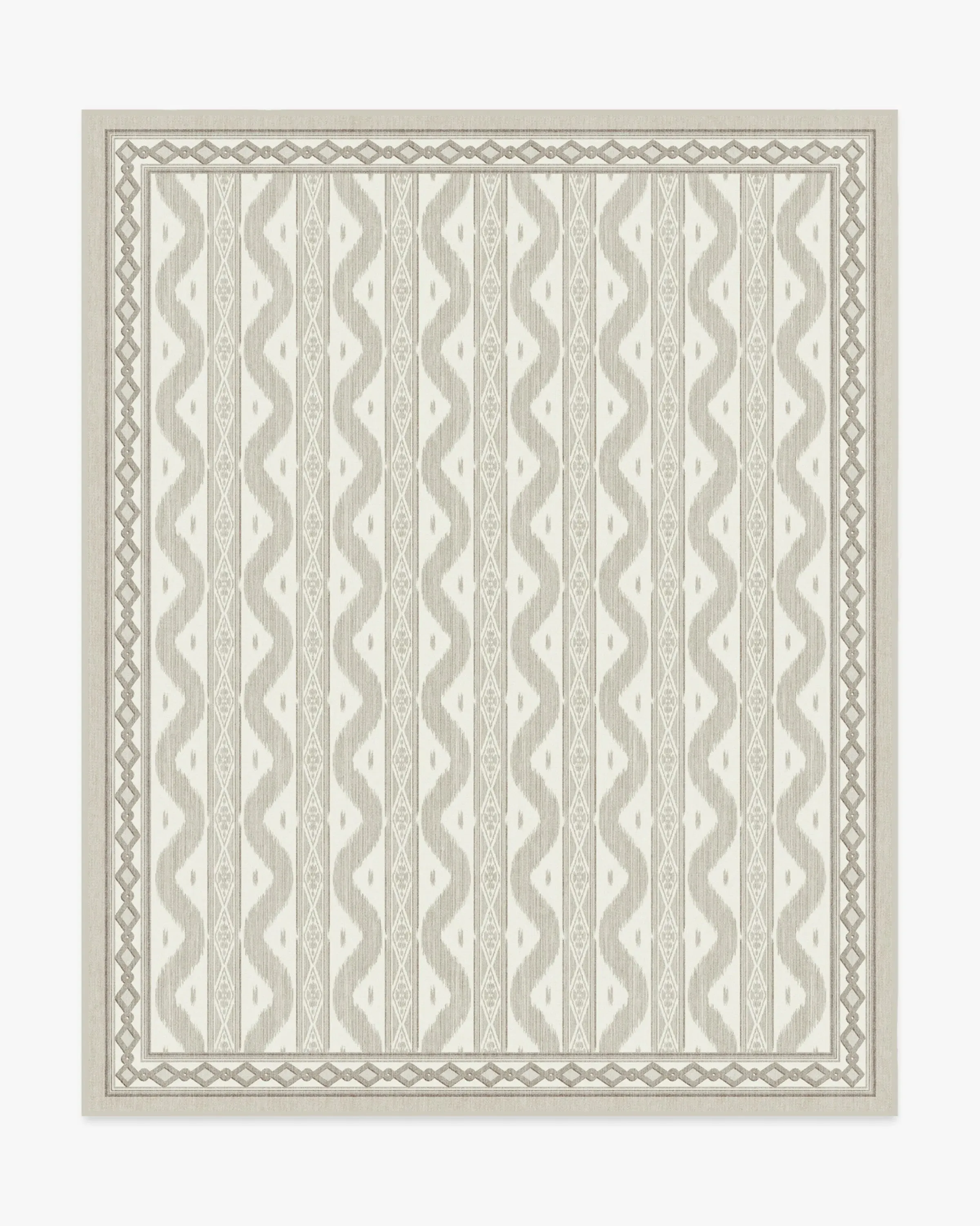 Large Area Rug Machine Washable - Beige