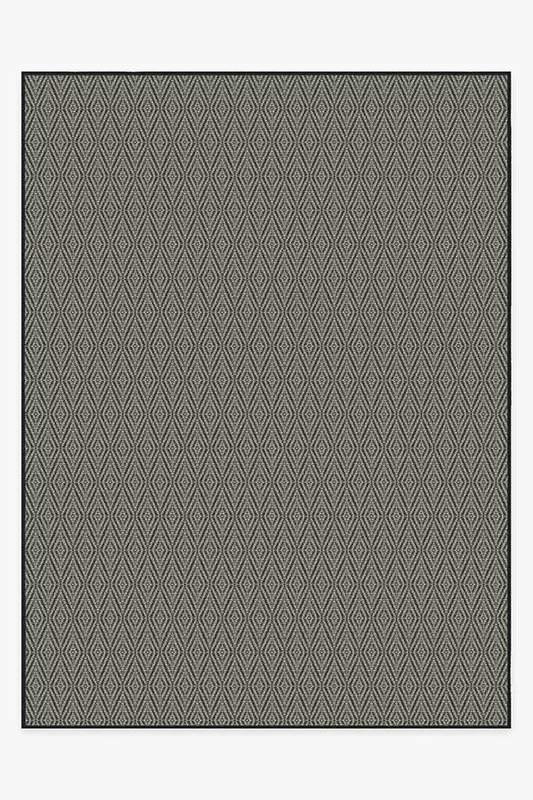 Large Area Rug Machine Washable - Black