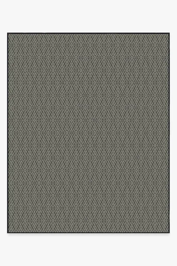 Large Area Rug Machine Washable - Black