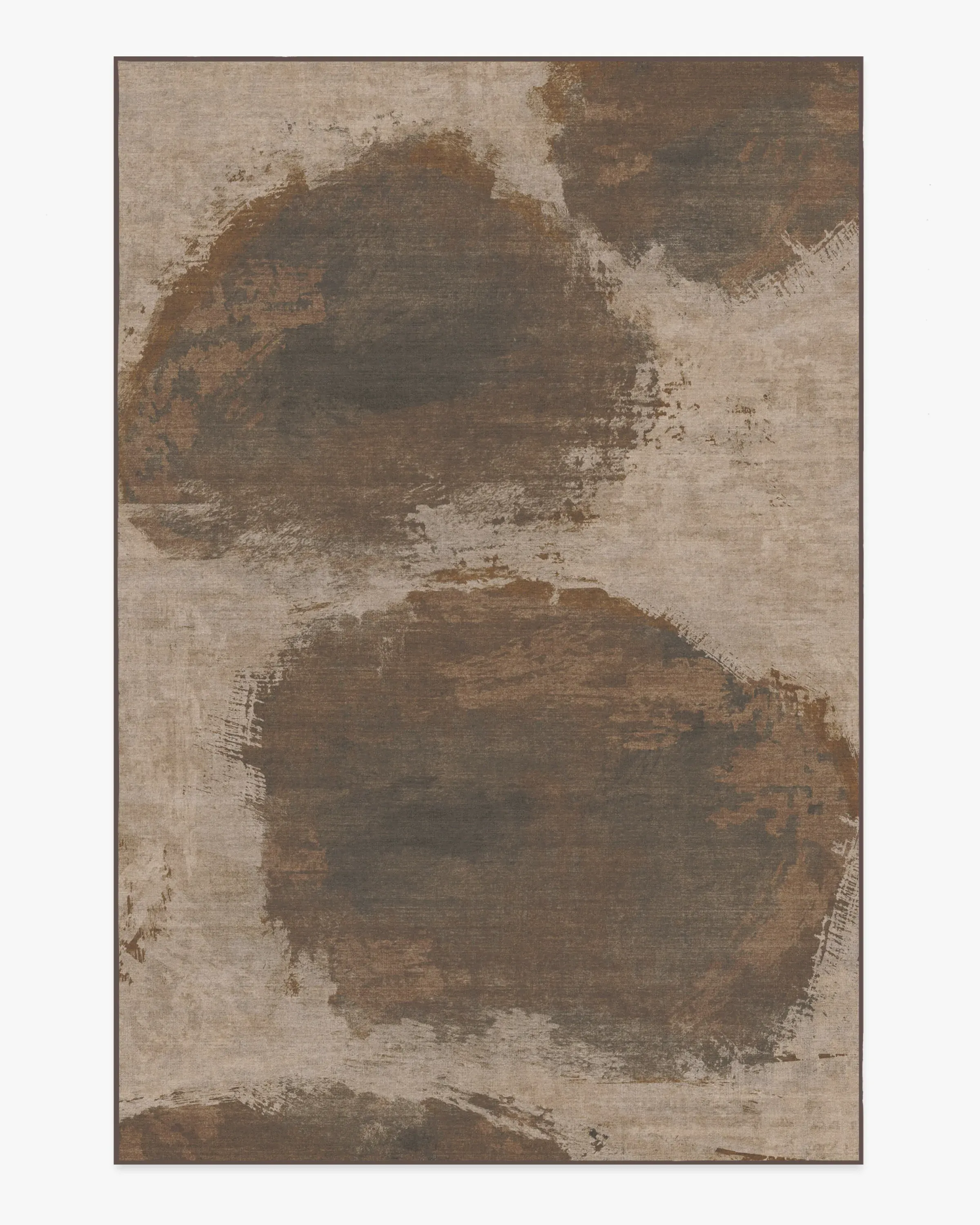 Large Area Rug Machine Washable - Bronze