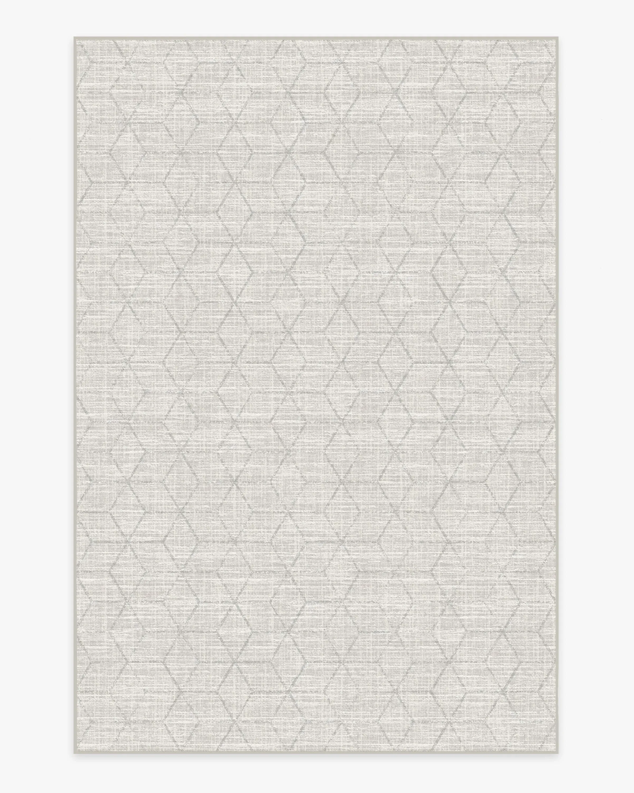 Large Area Rug Machine Washable - Cream, Chenille