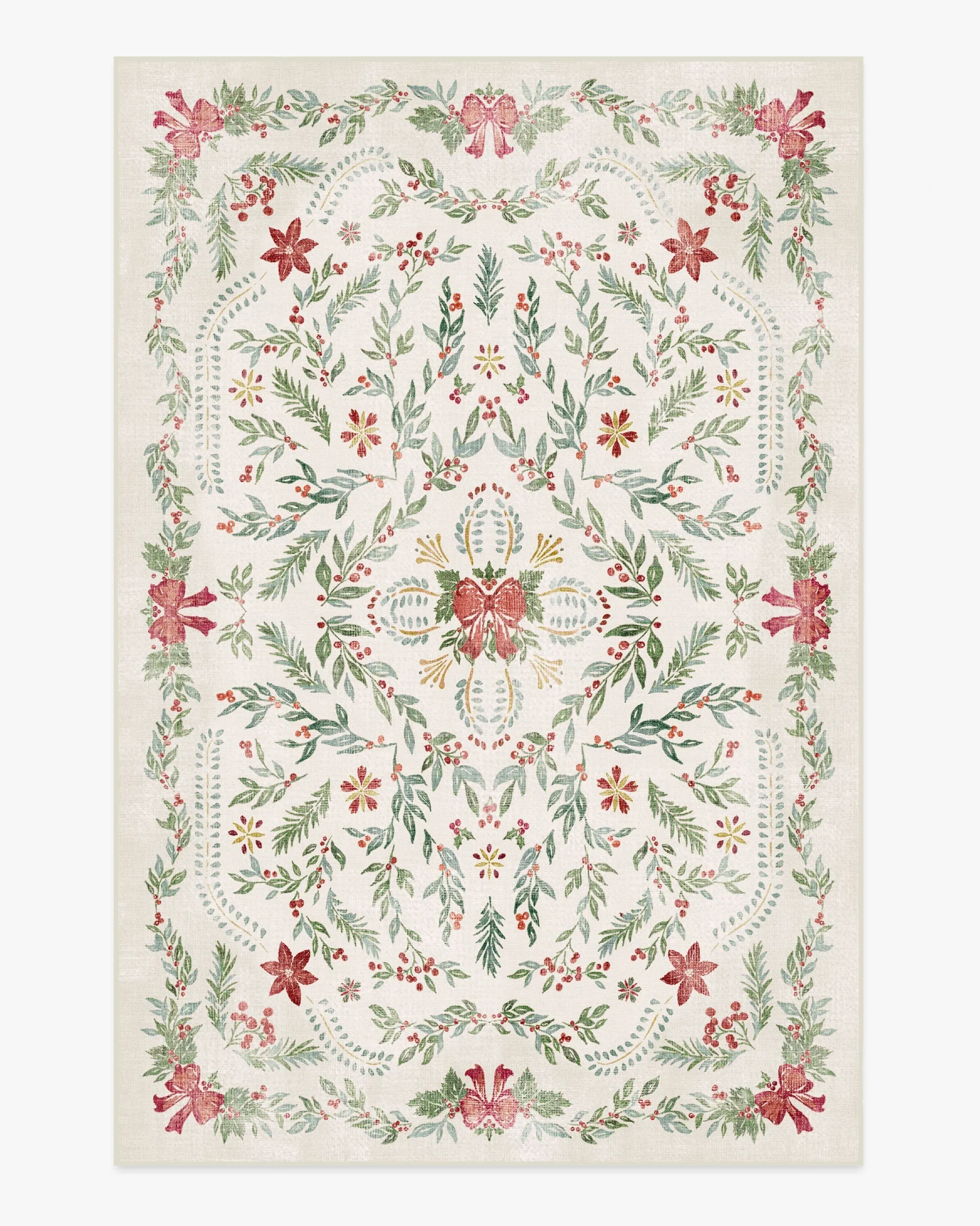Large Area Rug Machine Washable - Cream