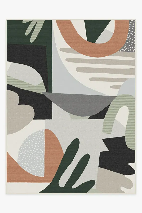 Large Area Rug Machine Washable - Desert Sage