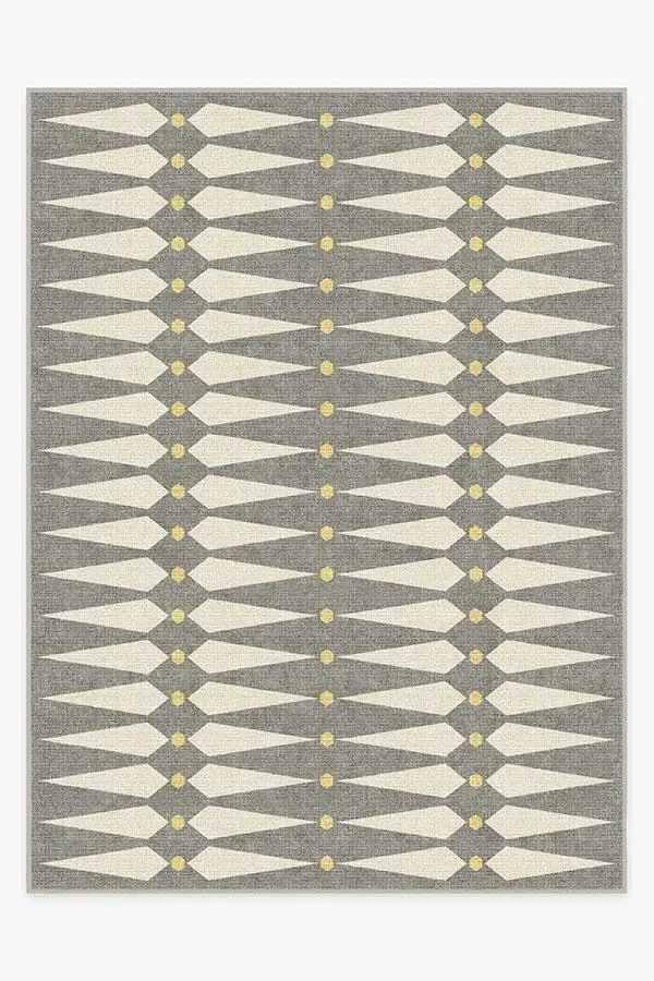Large Area Rug Machine Washable - Grey