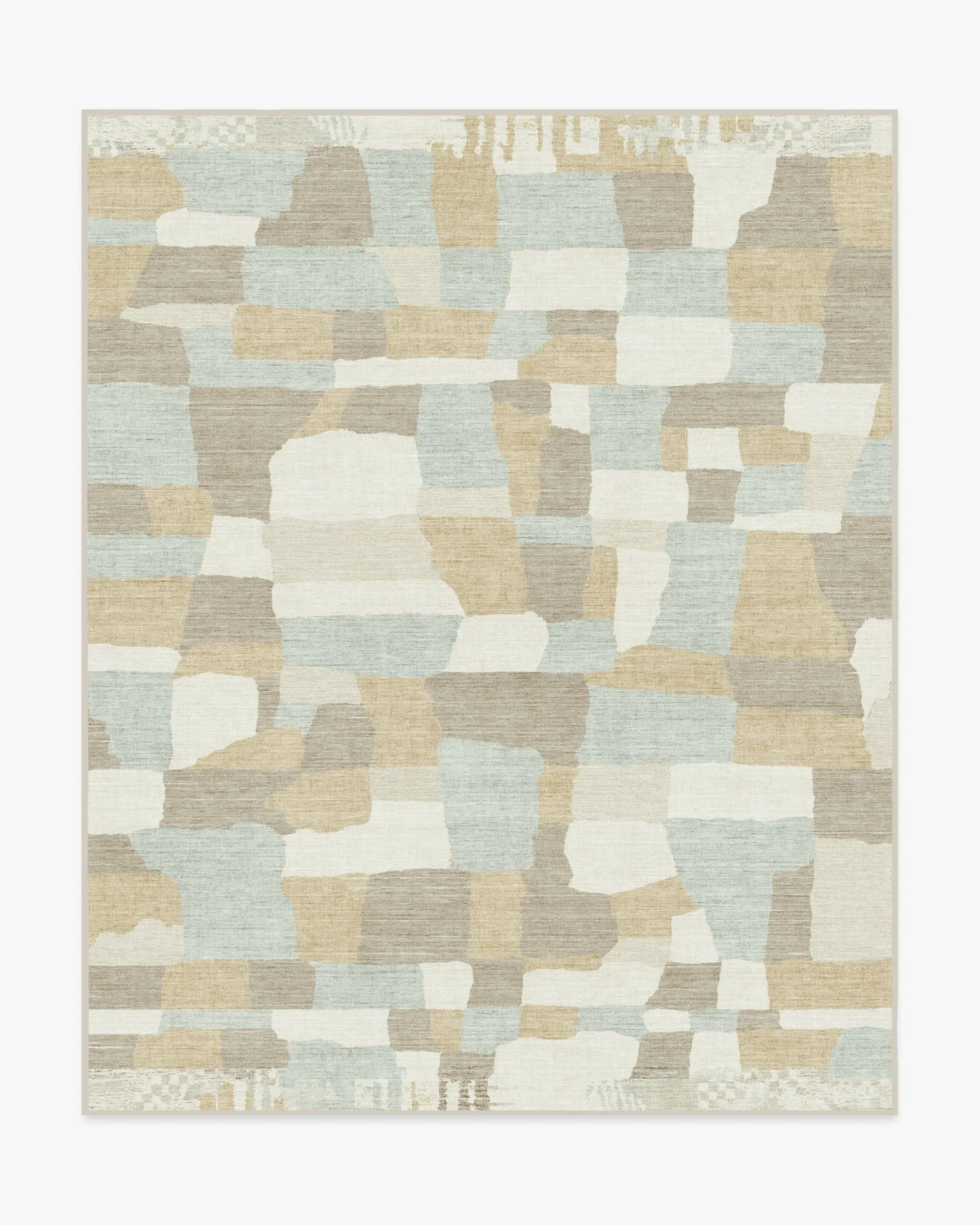 Large Area Rug Machine Washable - Grey, Flatwoven