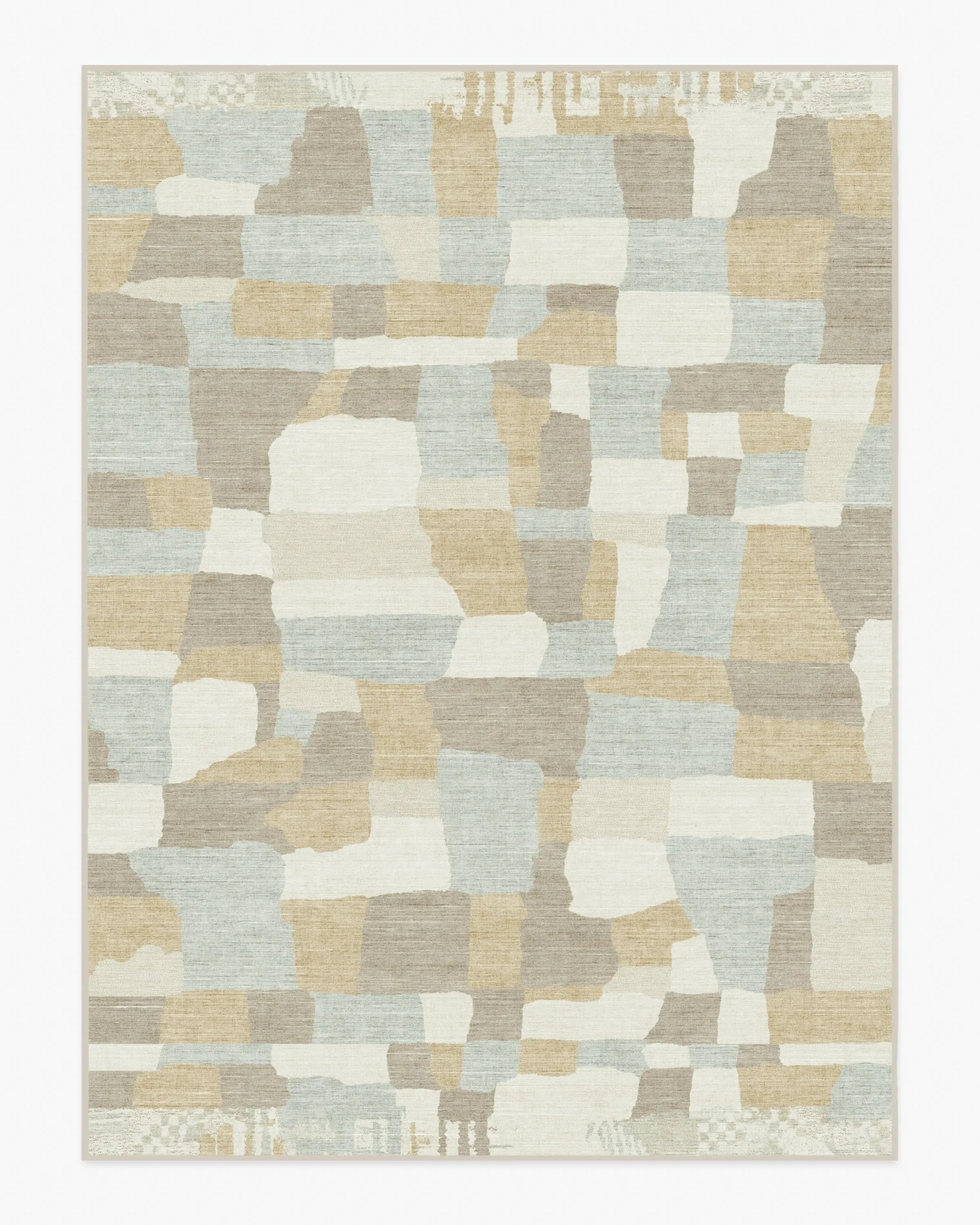 Large Area Rug Machine Washable - Grey, Flatwoven