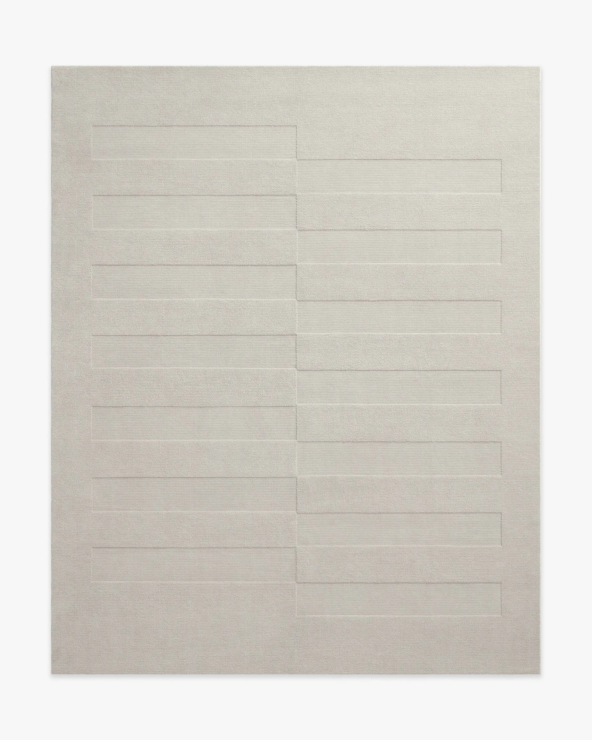 Large Area Rug Machine Washable - Grey, Plush