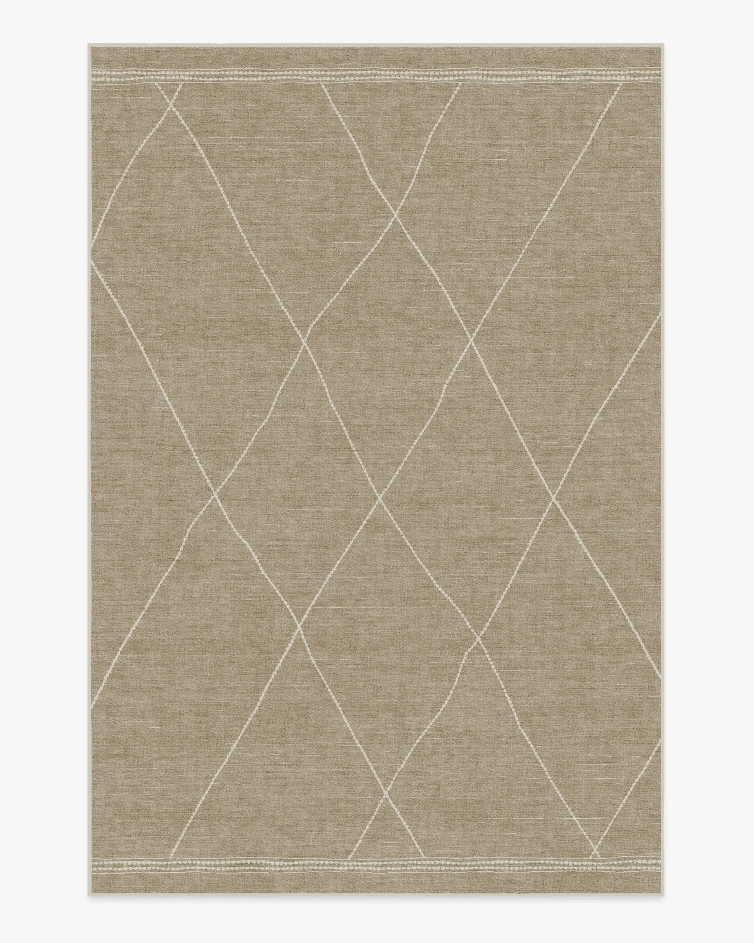 Large Area Rug Machine Washable - Grey
