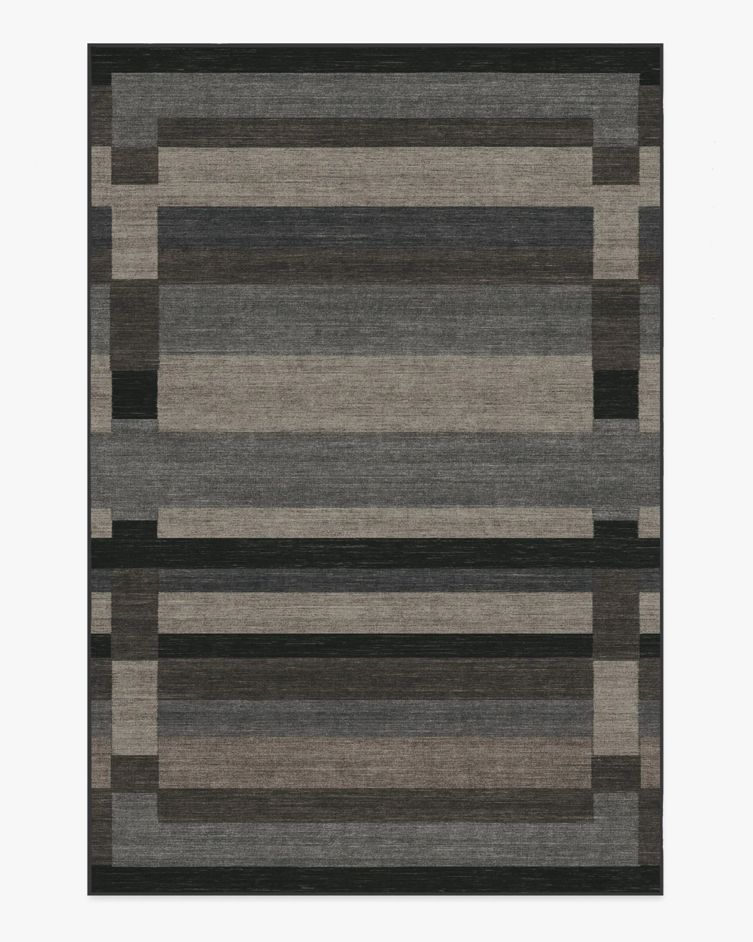 Large Area Rug Machine Washable - Grey