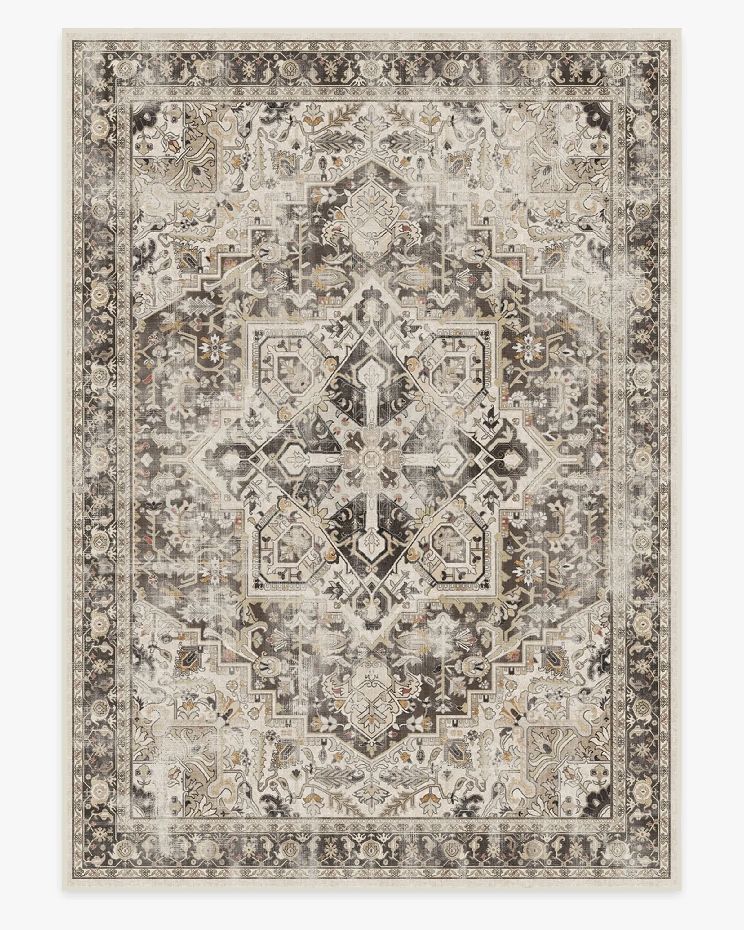 Large Area Rug Machine Washable - Hazel, Flatwoven