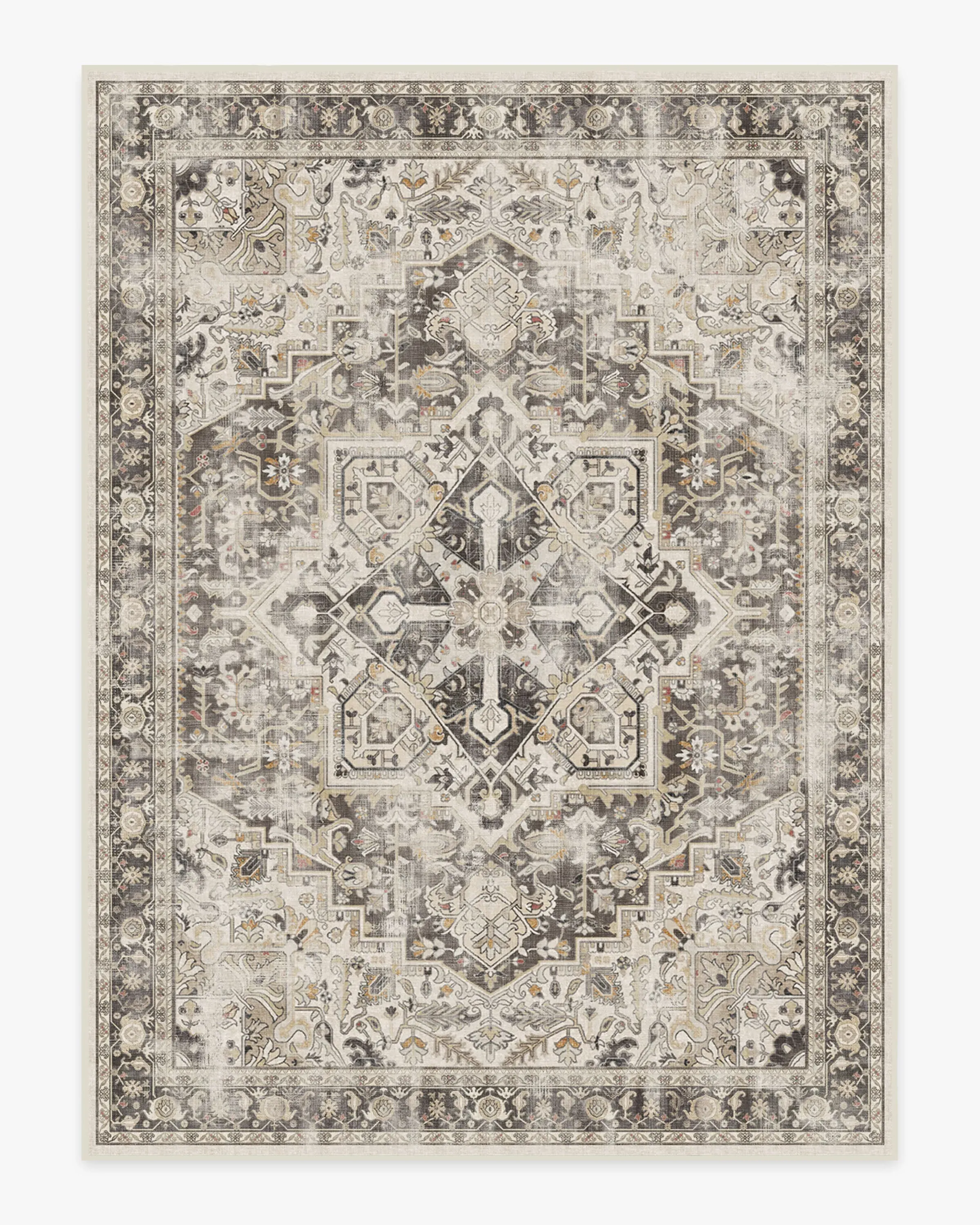 Large Area Rug Machine Washable - Hazel