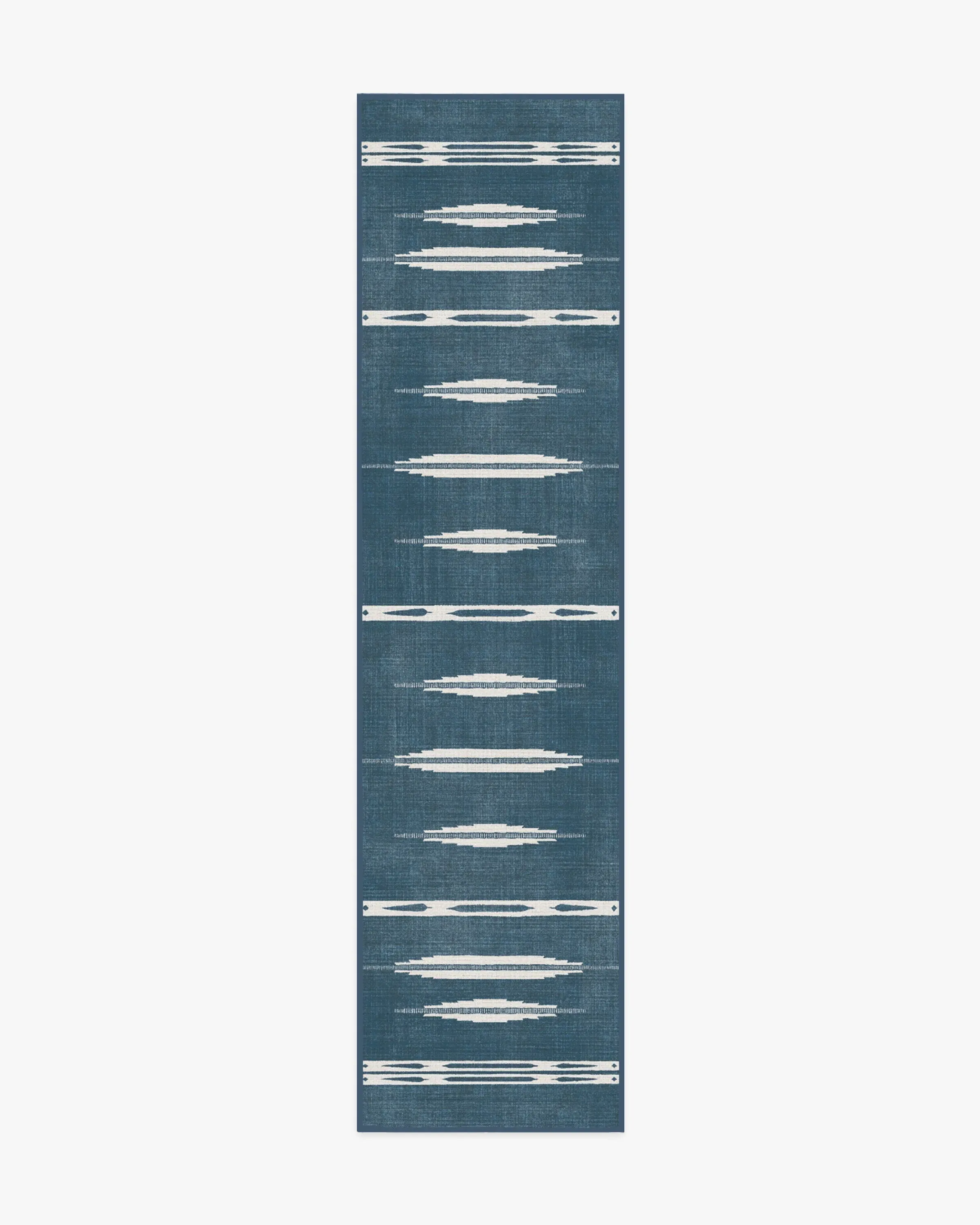 Large Area Rug Machine Washable - Indigo