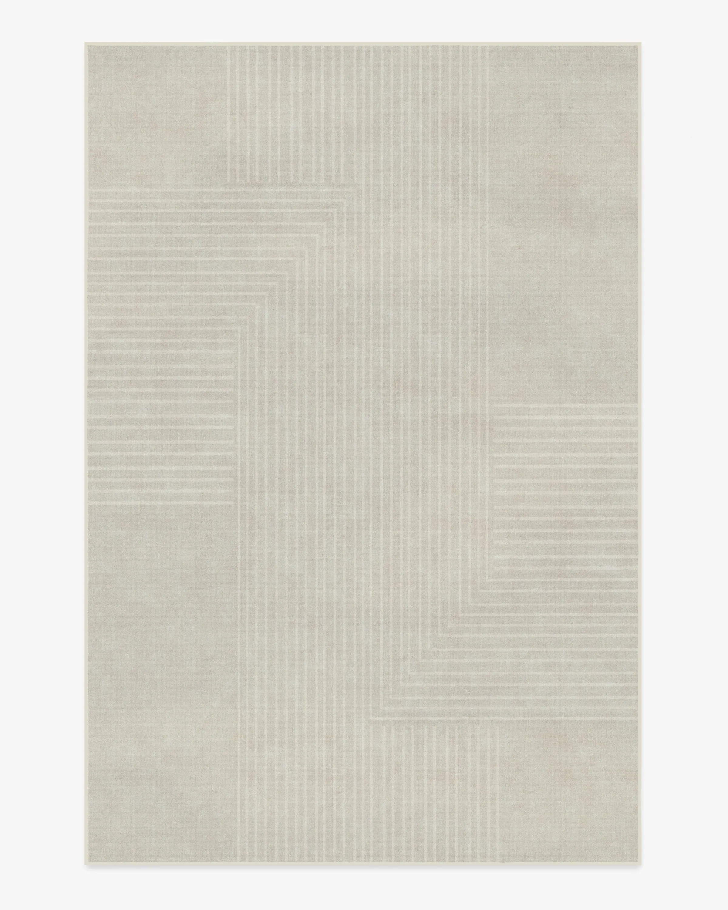 Large Area Rug Machine Washable - Ivory