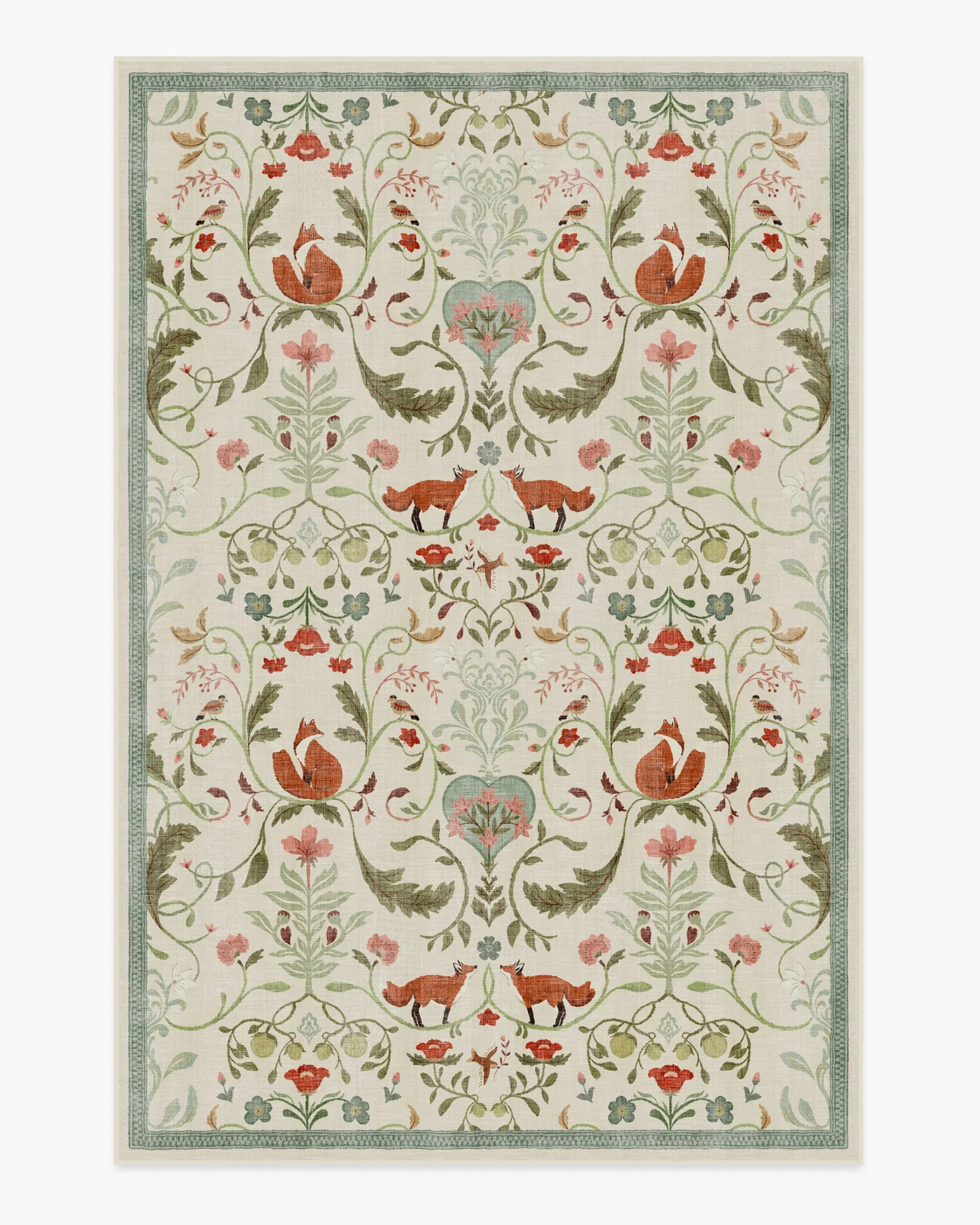 Large Area Rug Machine Washable - Ivory
