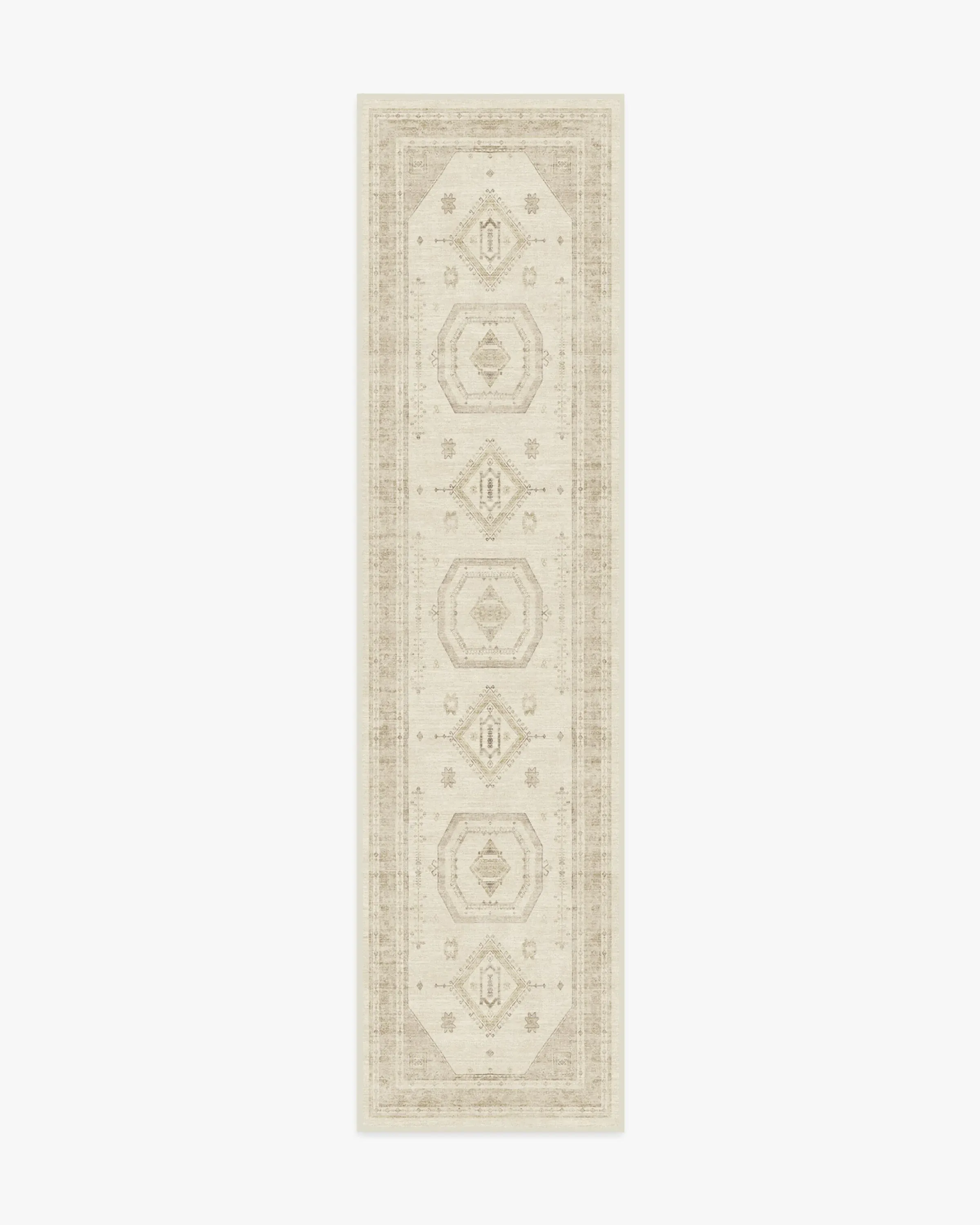 Large Area Rug Machine Washable - Ivory