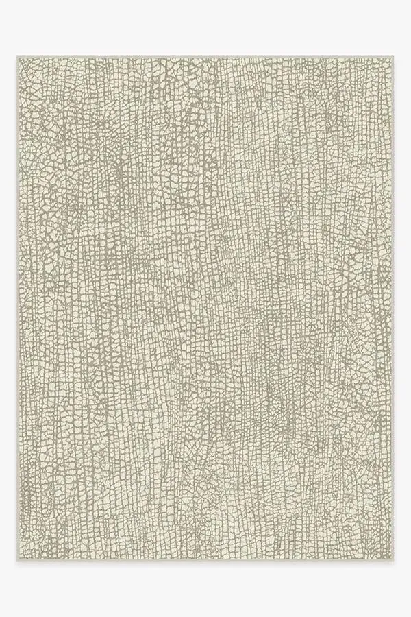 Large Area Rug Machine Washable - Light Grey
