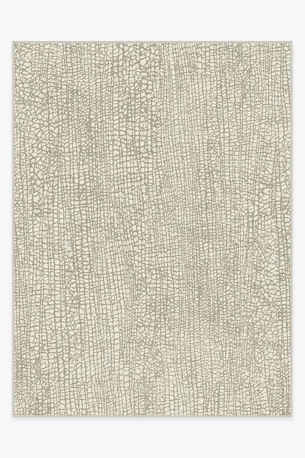 Large Area Rug Machine Washable - Light Grey