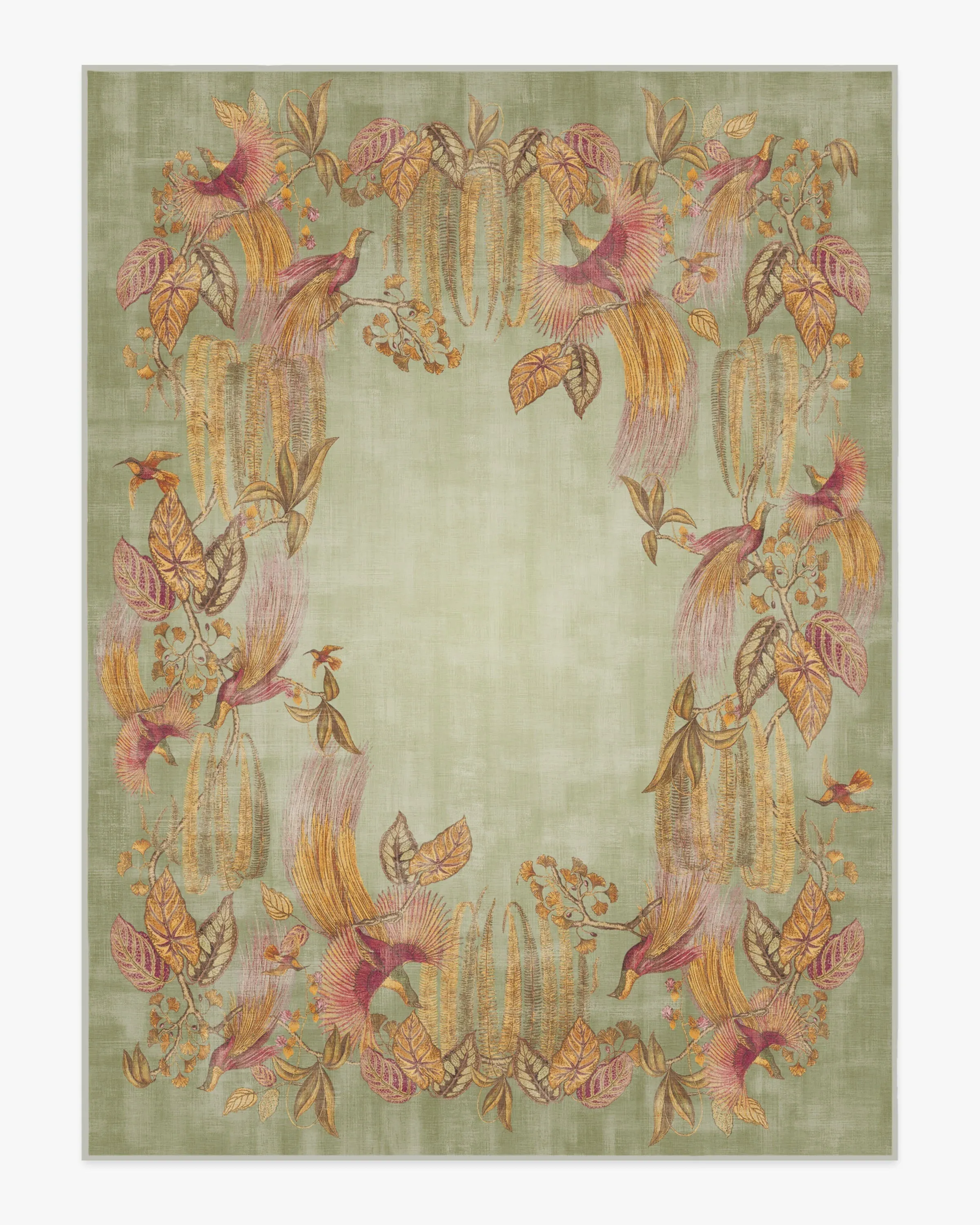 Large Area Rug Machine Washable - Multi, Flatwoven