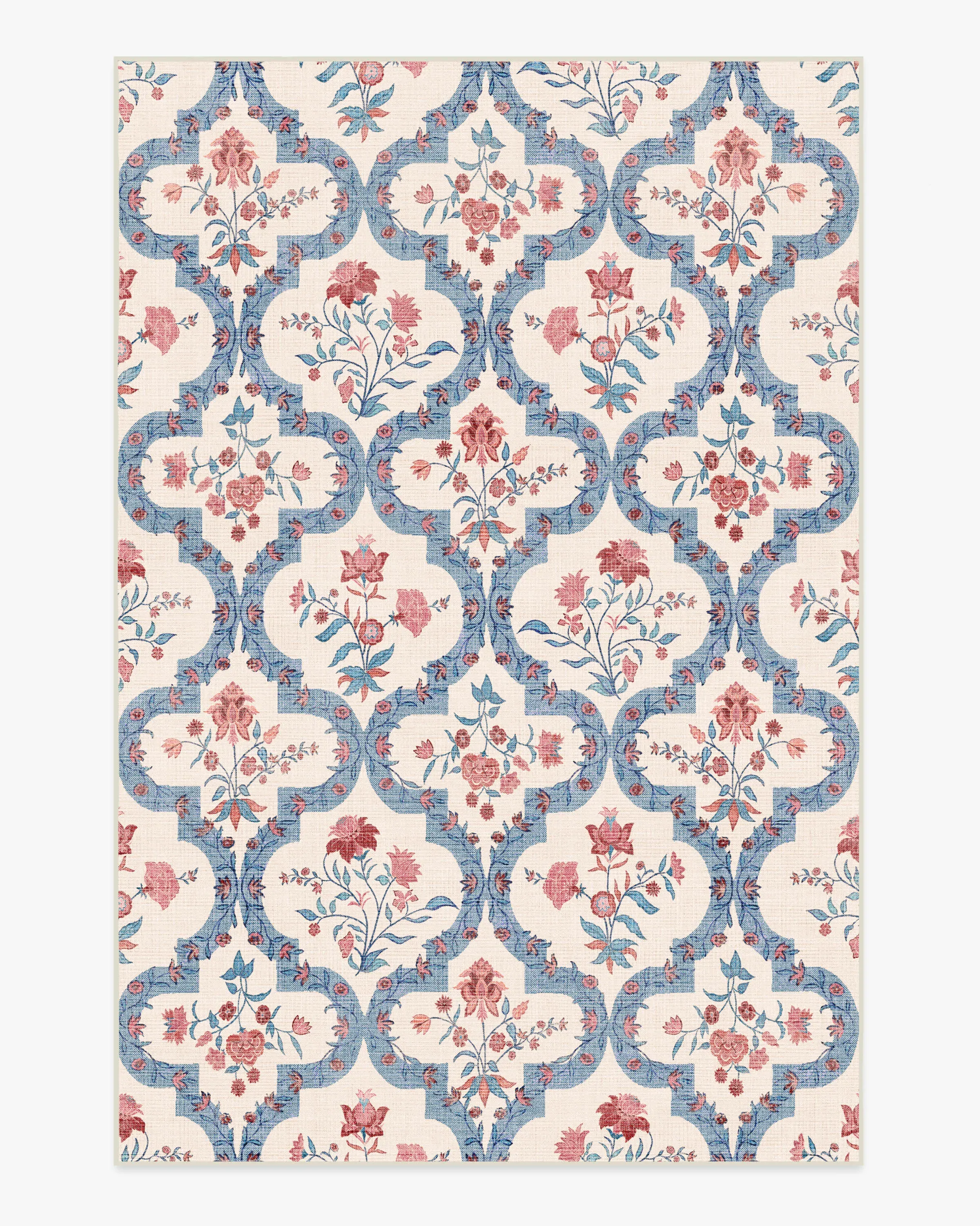 Large Area Rug Machine Washable - Multicolor