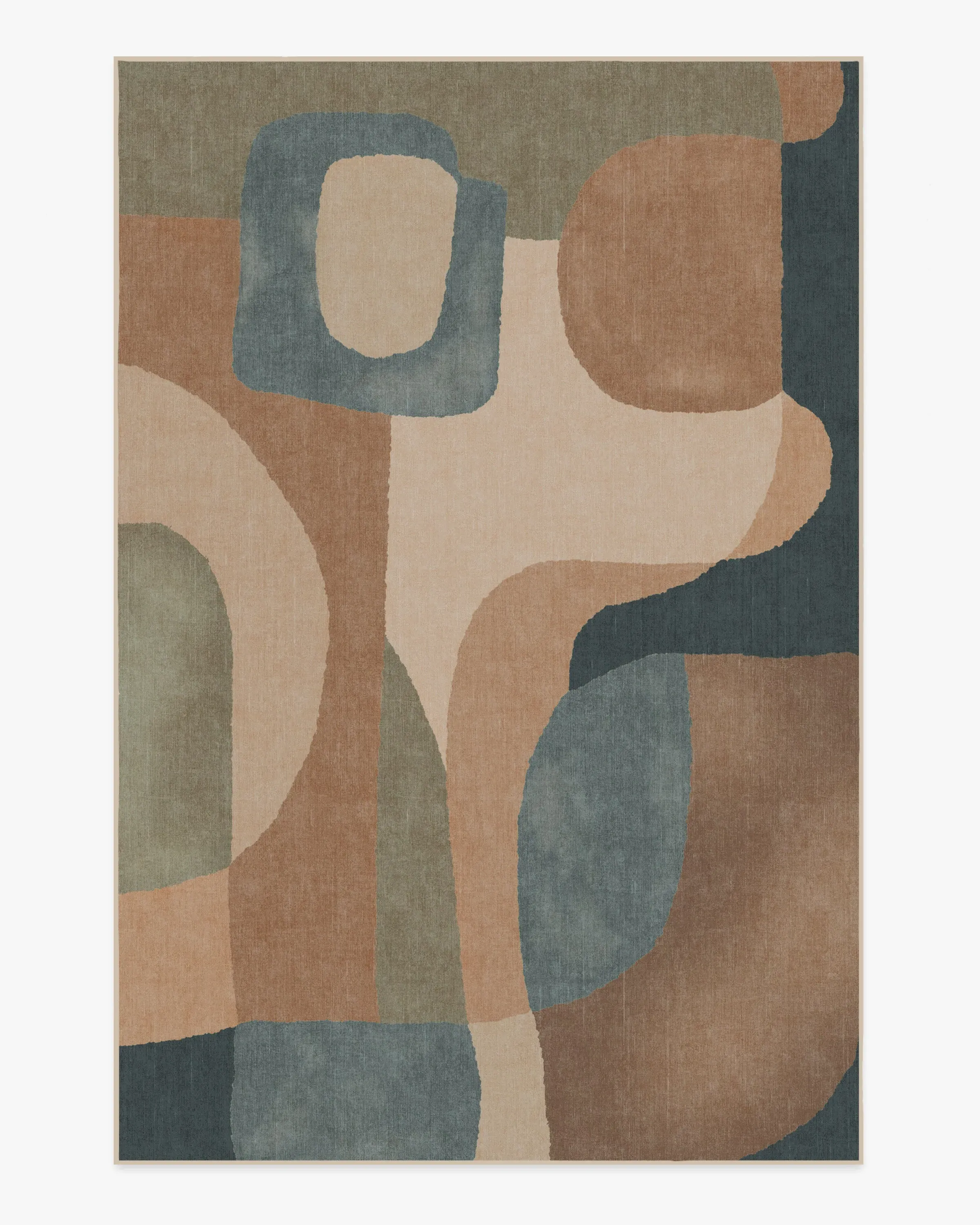Large Area Rug Machine Washable - Multicolor