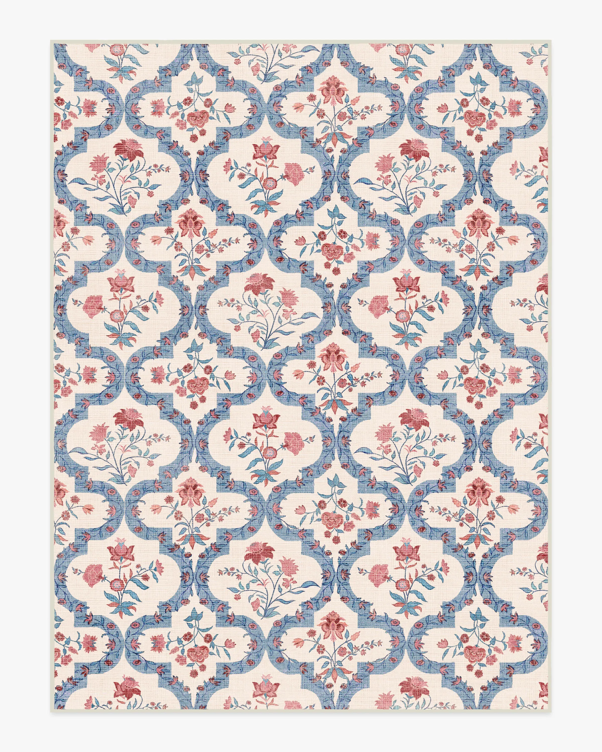 Large Area Rug Machine Washable - Multicolor