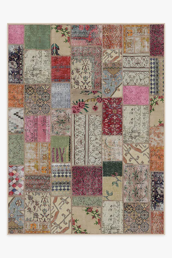 Large Area Rug Machine Washable - Multicolor