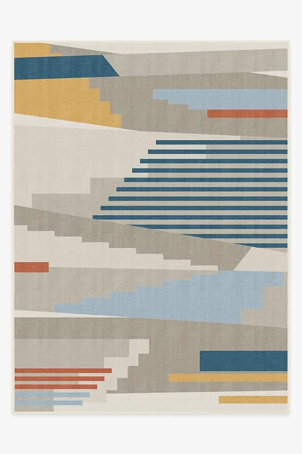 Large Area Rug Machine Washable - Multicolour