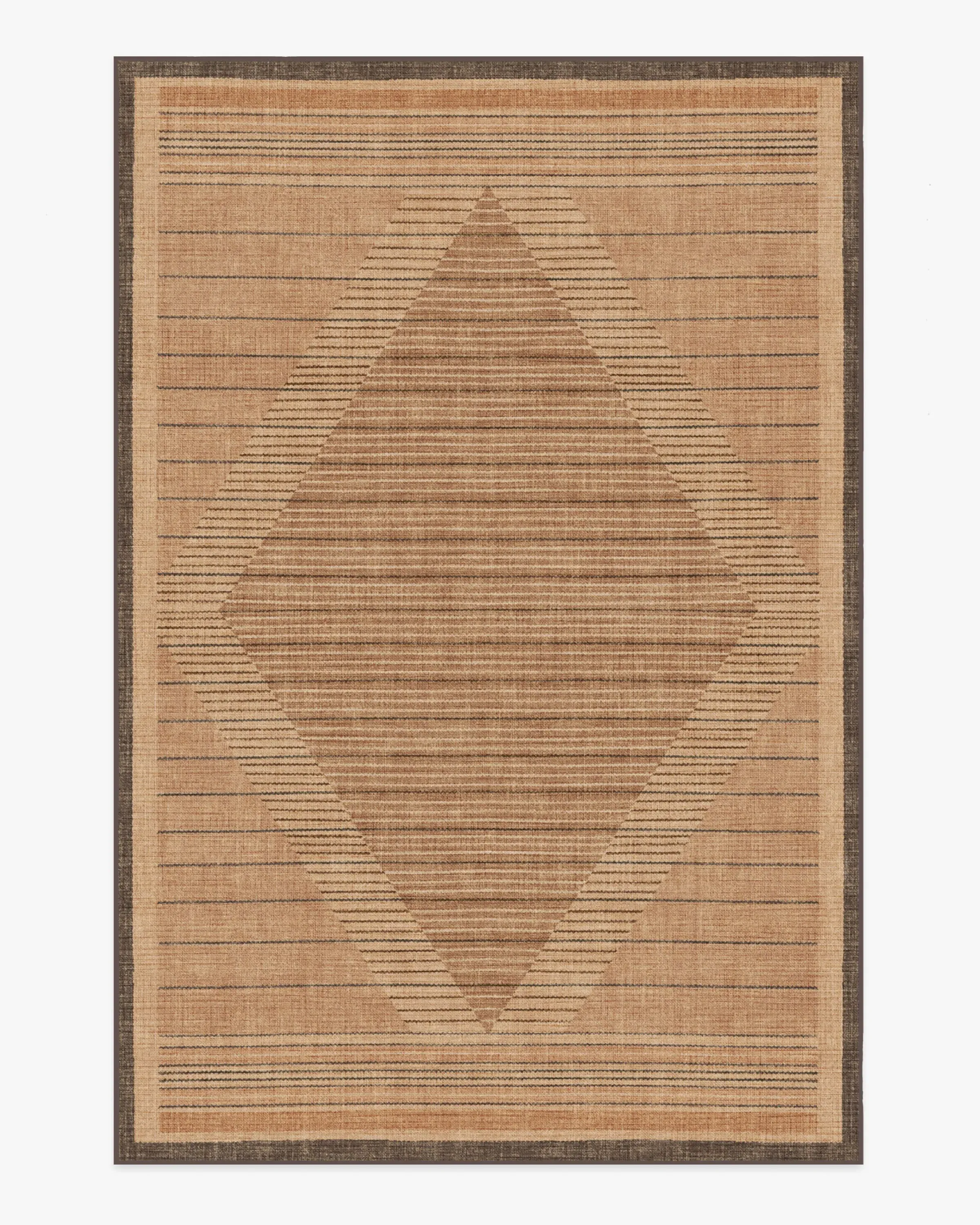 Large Area Rug Machine Washable - Natural Clay