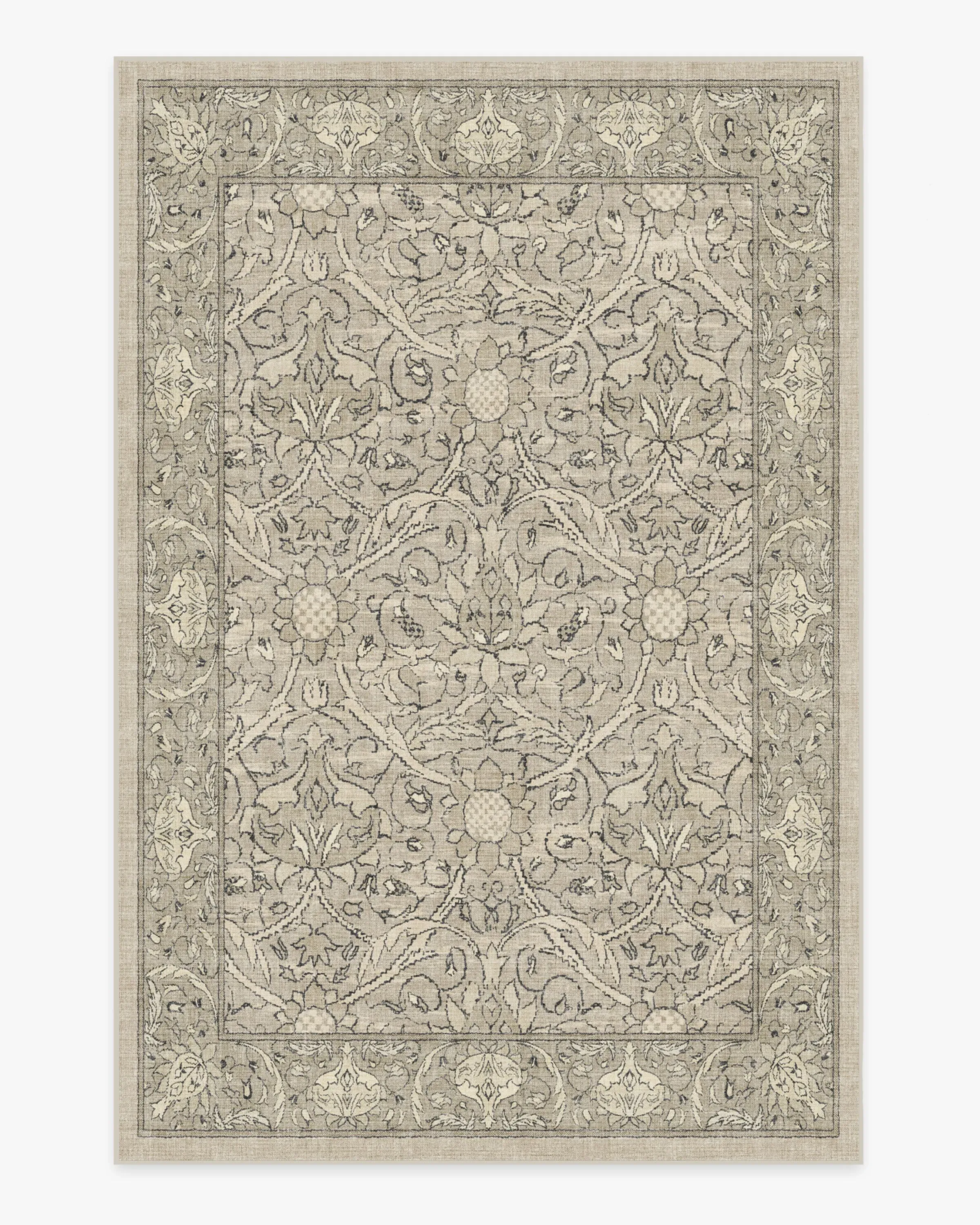 Large Area Rug Machine Washable - Natural Stone