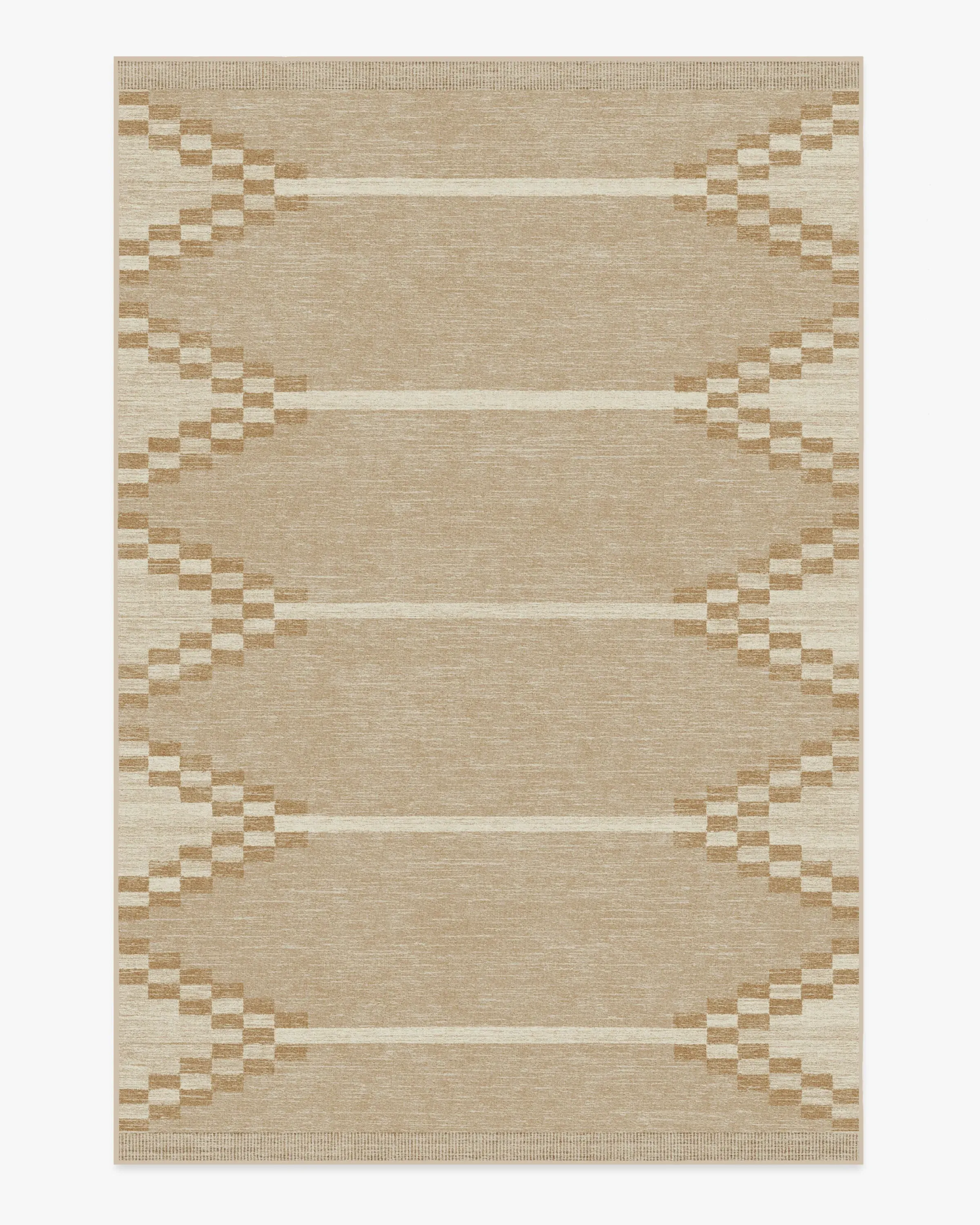 Large Area Rug Machine Washable - Natural