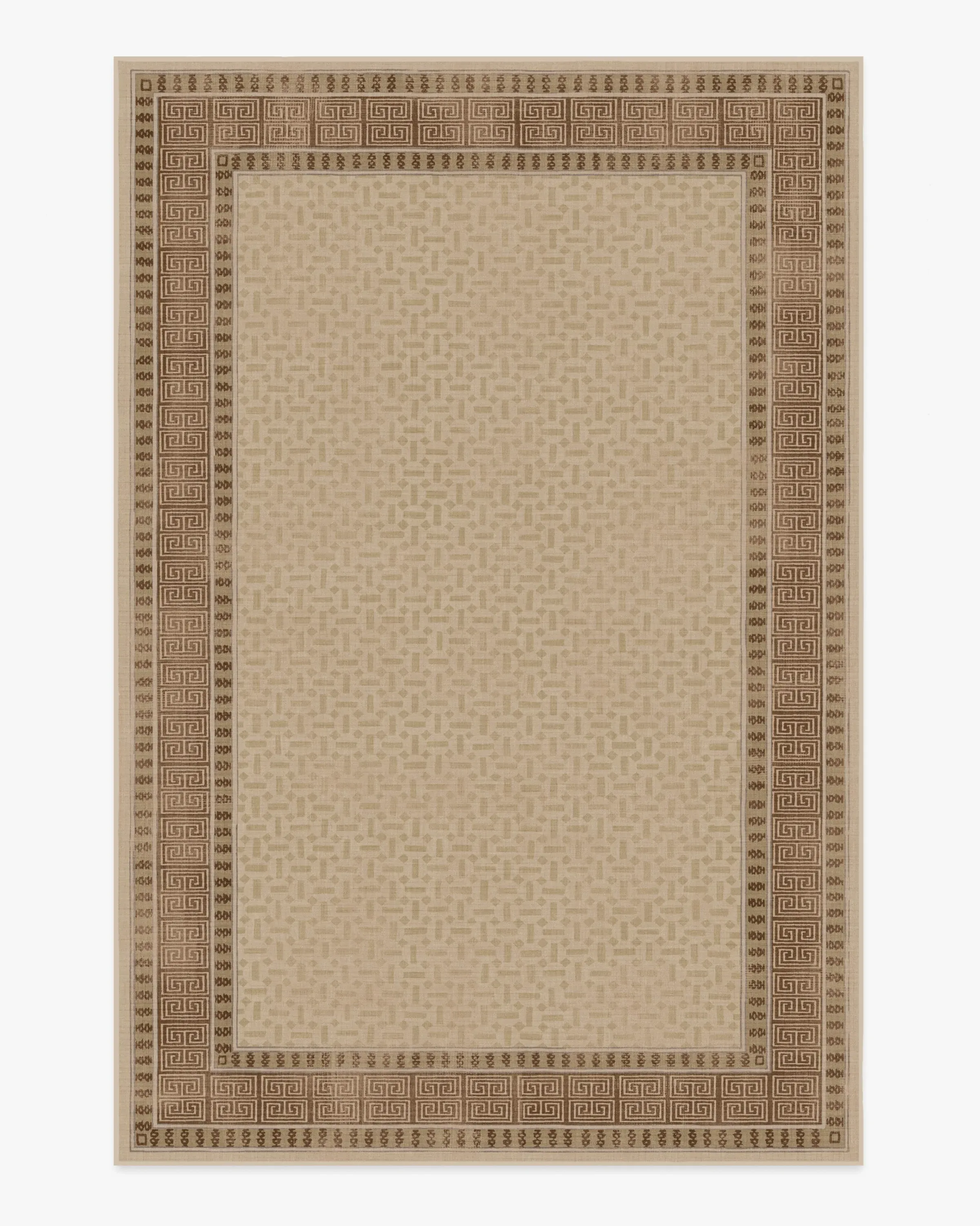 Large Area Rug Machine Washable - Natural